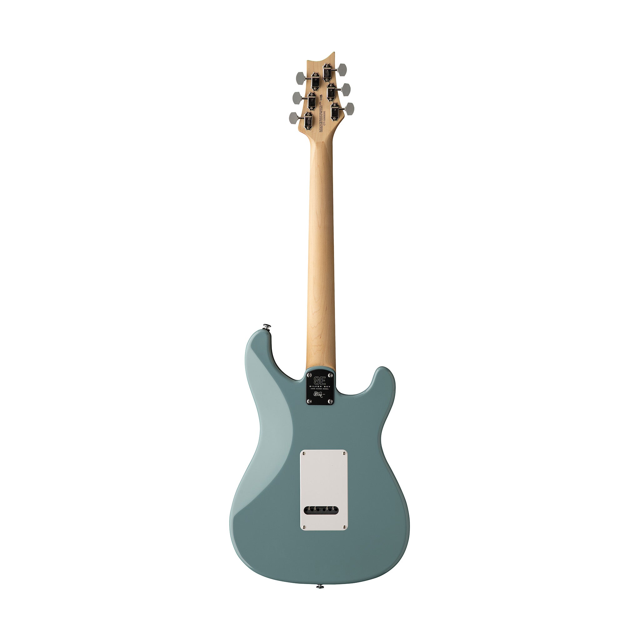 PRS SE Silver Sky Left-Handed Electric Guitar w/Bag, RW FB, Stone Blue |  PRS |  ELECTRIC GUITAR |  Zoso Music