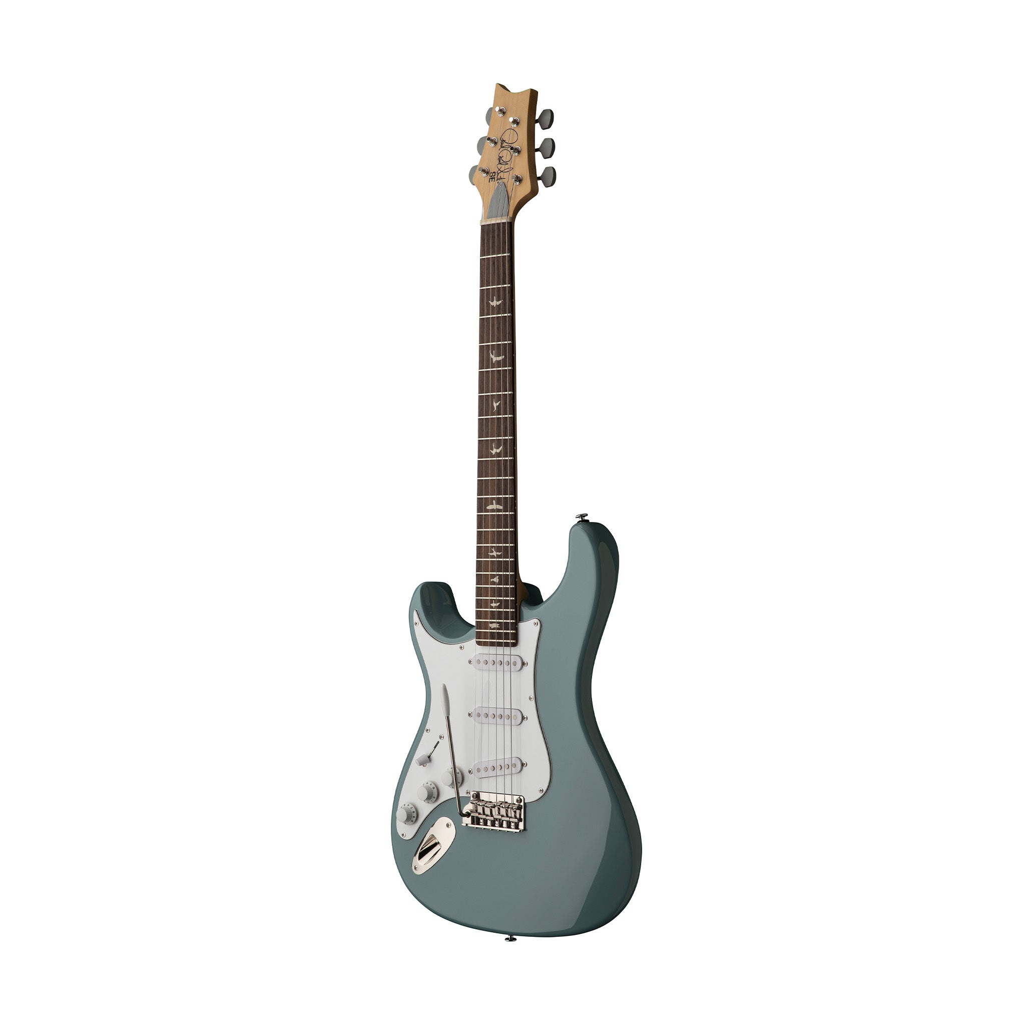 PRS SE Silver Sky Left-Handed Electric Guitar w/Bag, RW FB, Stone Blue |  PRS |  ELECTRIC GUITAR |  Zoso Music