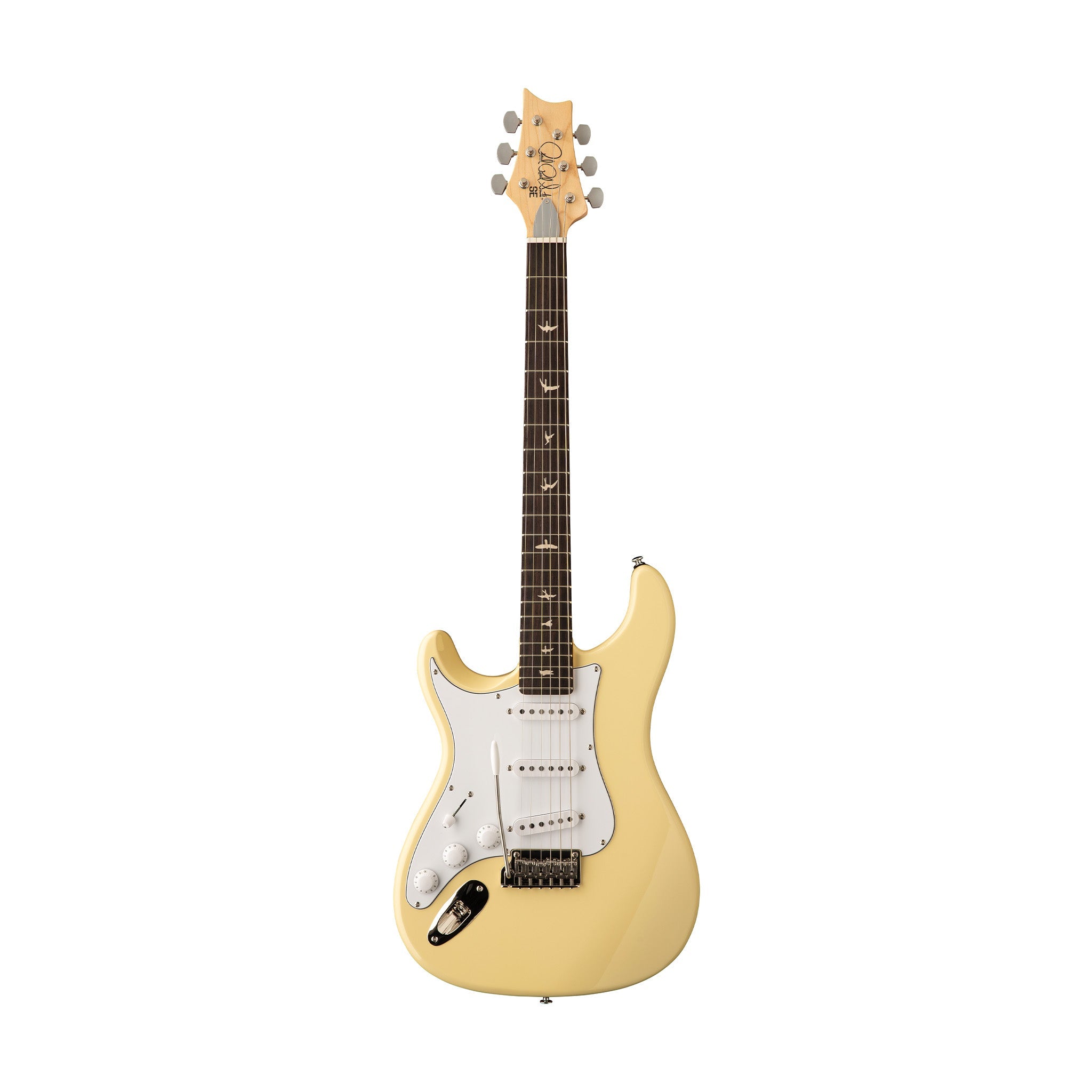 PRS SE Silver Sky Left-Handed Electric Guitar w/Bag, RW FB, Moon White |  PRS |  ELECTRIC GUITAR |  Zoso Music