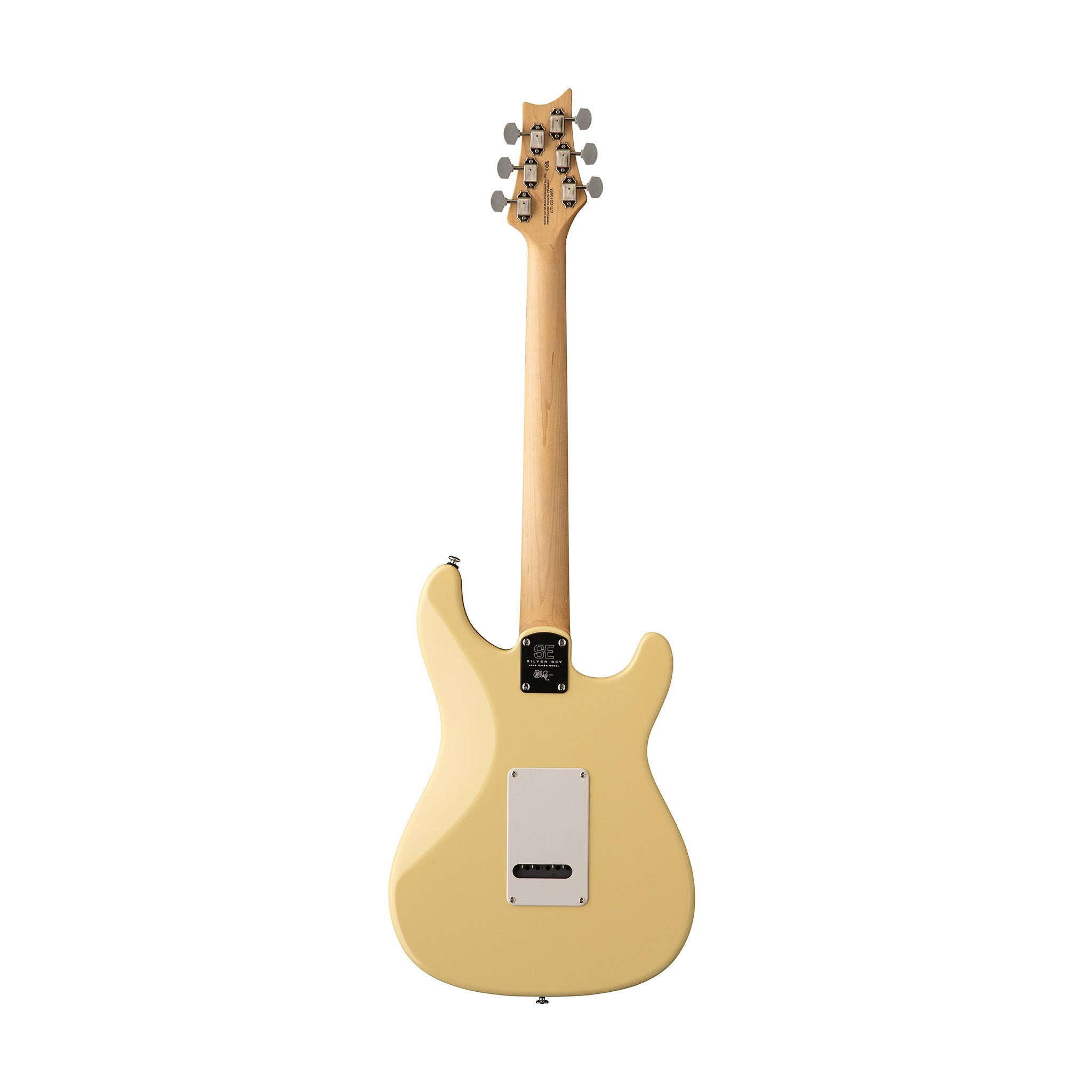 PRS SE Silver Sky Left-Handed Electric Guitar w/Bag, RW FB, Moon White |  PRS |  ELECTRIC GUITAR |  Zoso Music
