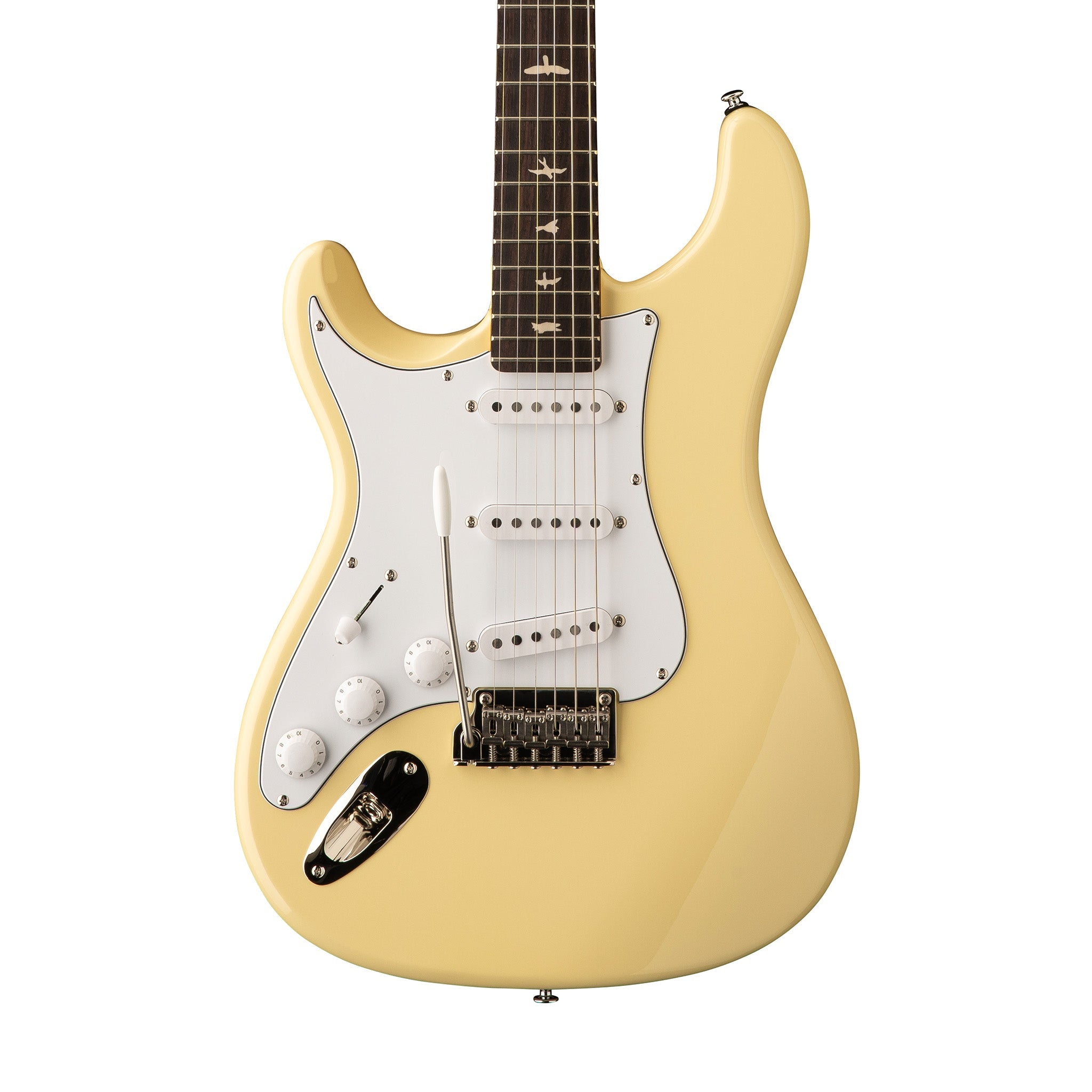 PRS SE Silver Sky Left-Handed Electric Guitar w/Bag, RW FB, Moon White | Zoso Music Sdn Bhd