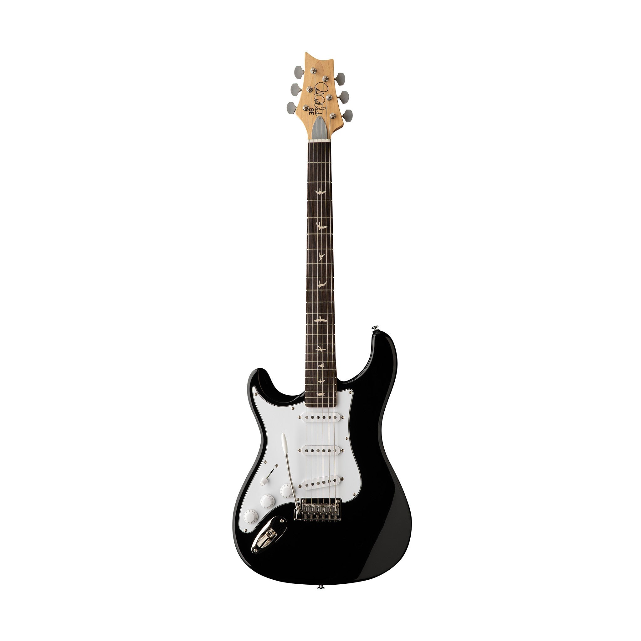 PRS SE Silver Sky Left-Handed Electric Guitar w/Bag, RW FB, Piano Black |  PRS |  ELECTRIC GUITAR |  Zoso Music