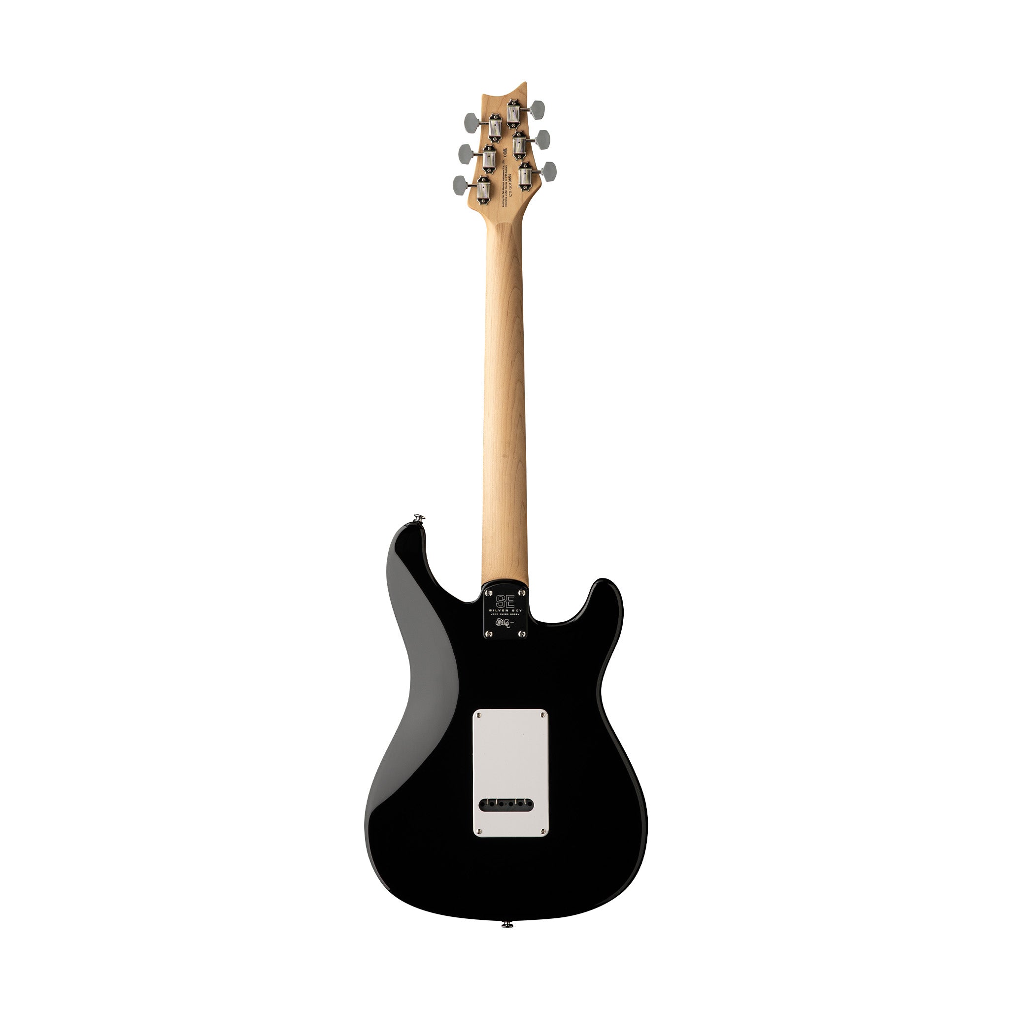 PRS SE Silver Sky Left-Handed Electric Guitar w/Bag, RW FB, Piano Black |  PRS |  ELECTRIC GUITAR |  Zoso Music