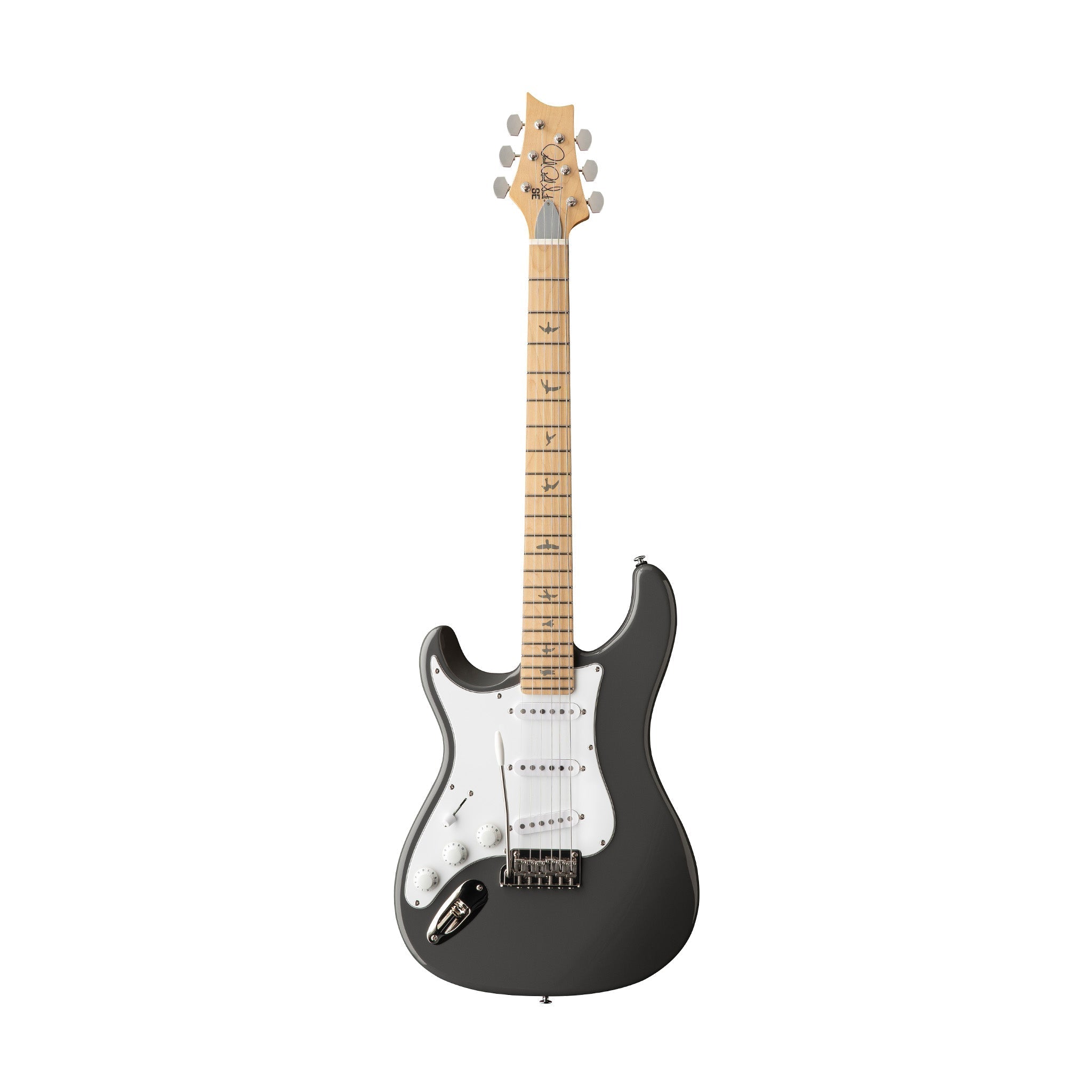 PRS SE Silver Sky Left-Handed Electric Guitar w/Bag, Maple FB, Overland Gray |  PRS |  ELECTRIC GUITAR |  Zoso Music