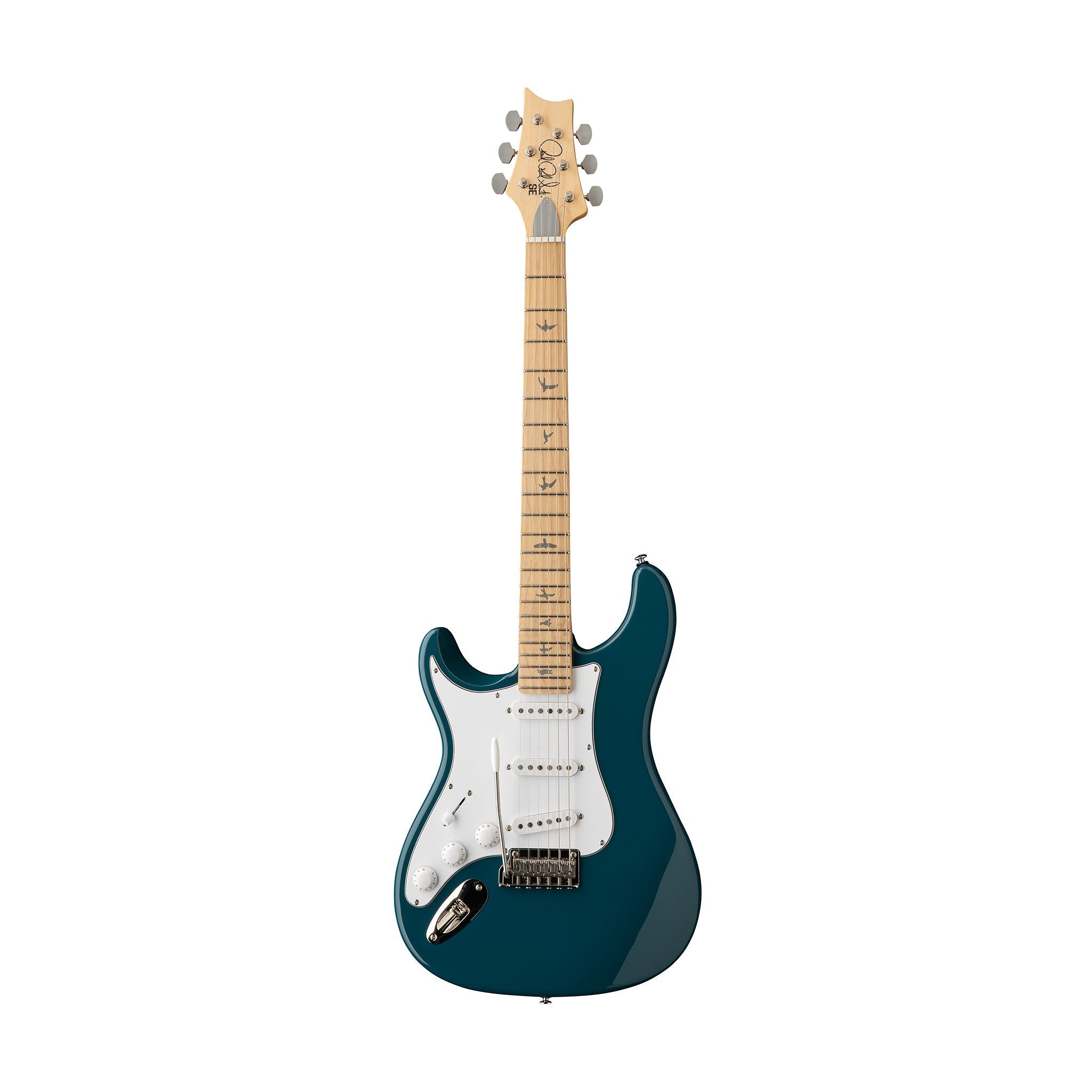 PRS SE Silver Sky Left-Handed Electric Guitar w/Bag, Maple FB, Nylon Blue |  PRS |  ELECTRIC GUITAR |  Zoso Music