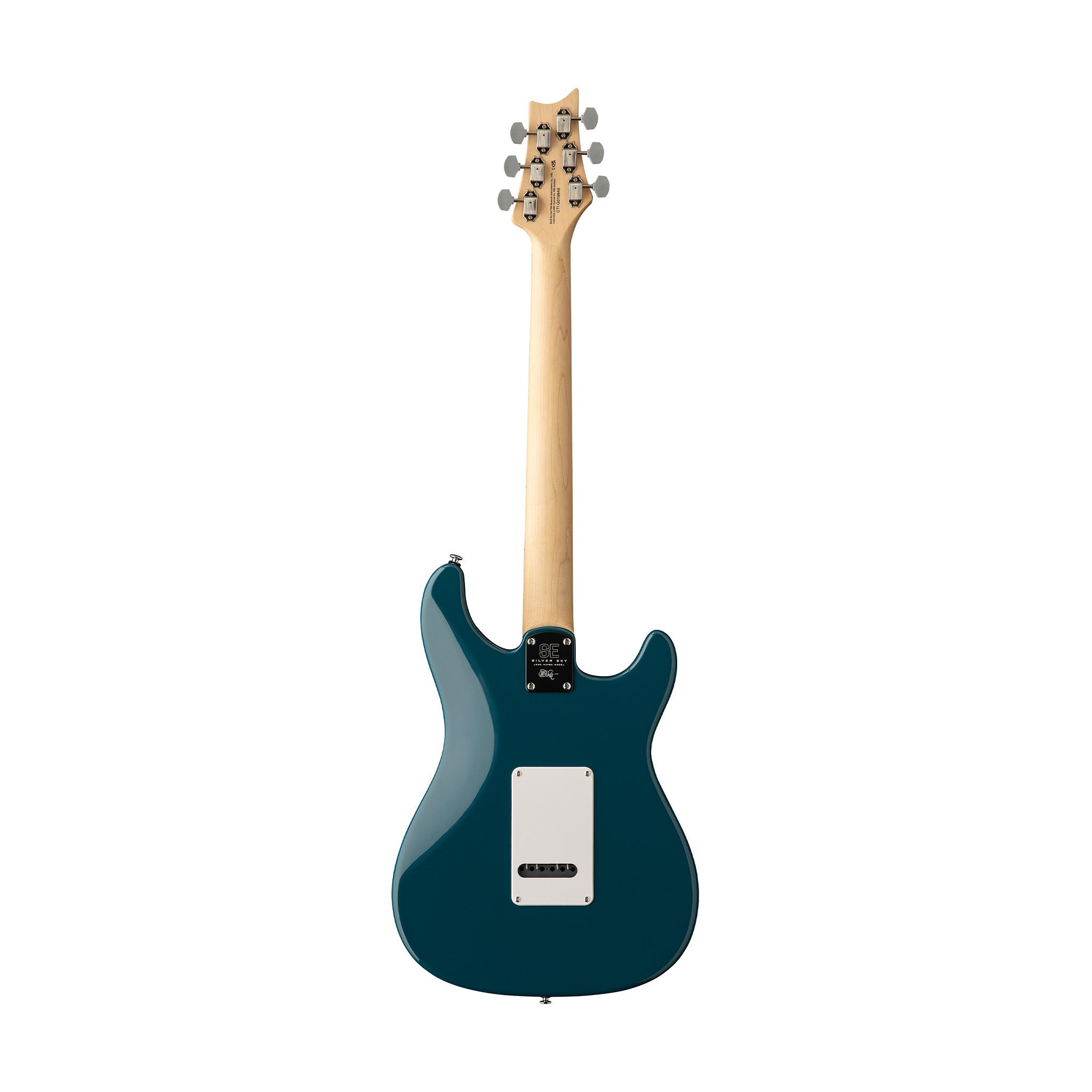 PRS SE Silver Sky Left-Handed Electric Guitar w/Bag, Maple FB, Nylon Blue |  PRS |  ELECTRIC GUITAR |  Zoso Music