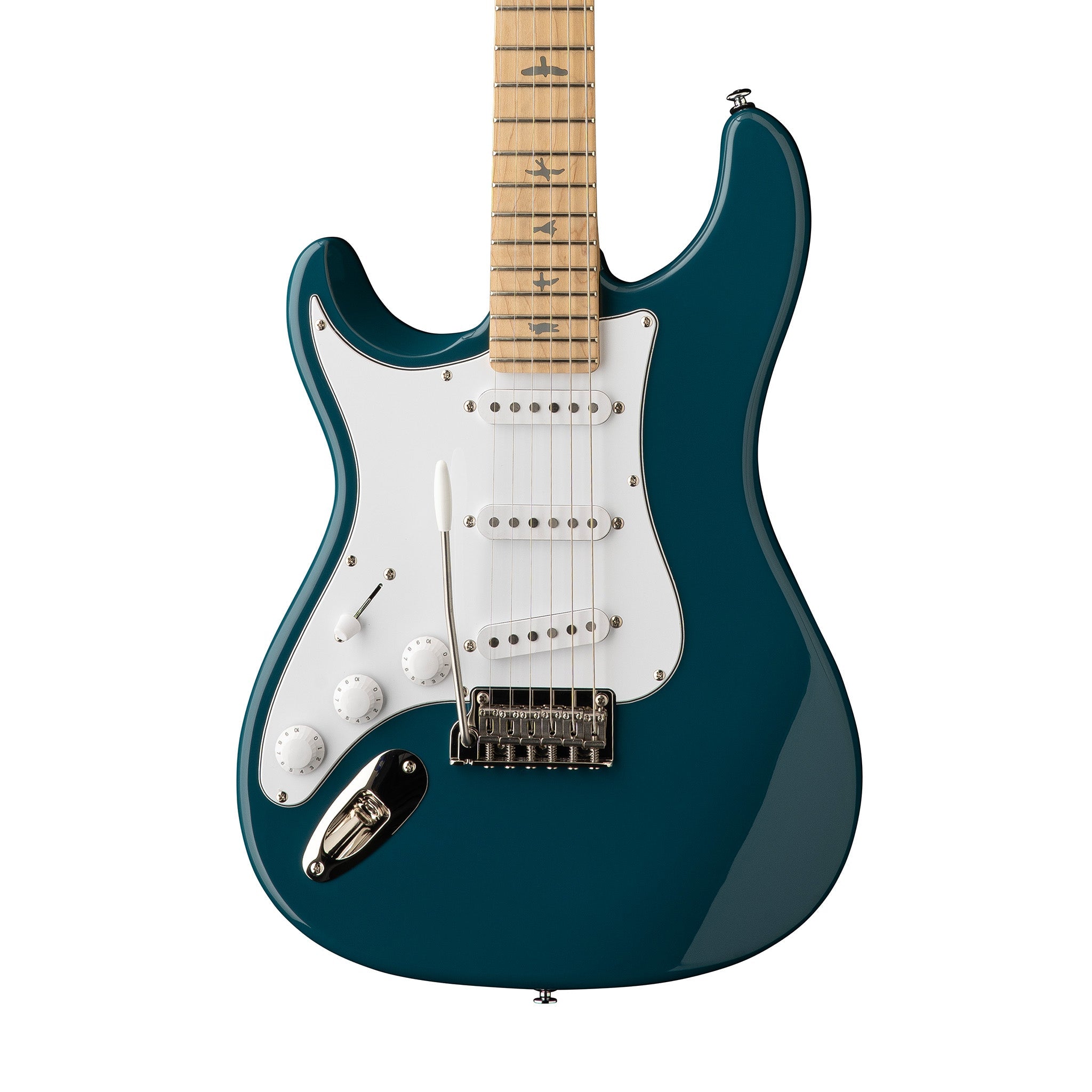 PRS SE Silver Sky Left-Handed Electric Guitar w/Bag, Maple FB, Nylon Blue | Zoso Music Sdn Bhd