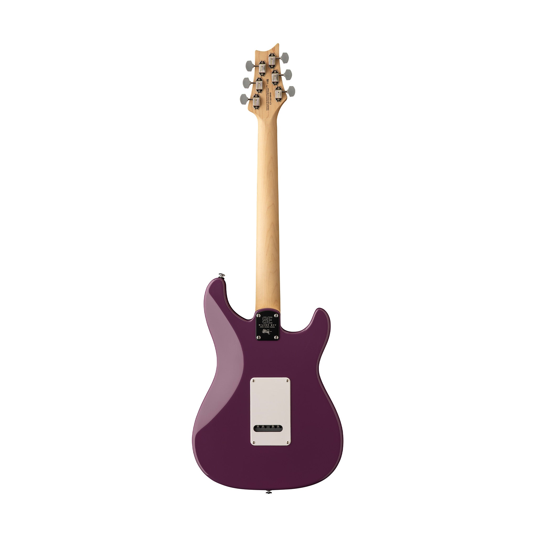 PRS SE Silver Sky Left-Handed Electric Guitar w/Bag, Maple FB, Summit Purple |  PRS |  ELECTRIC GUITAR |  Zoso Music