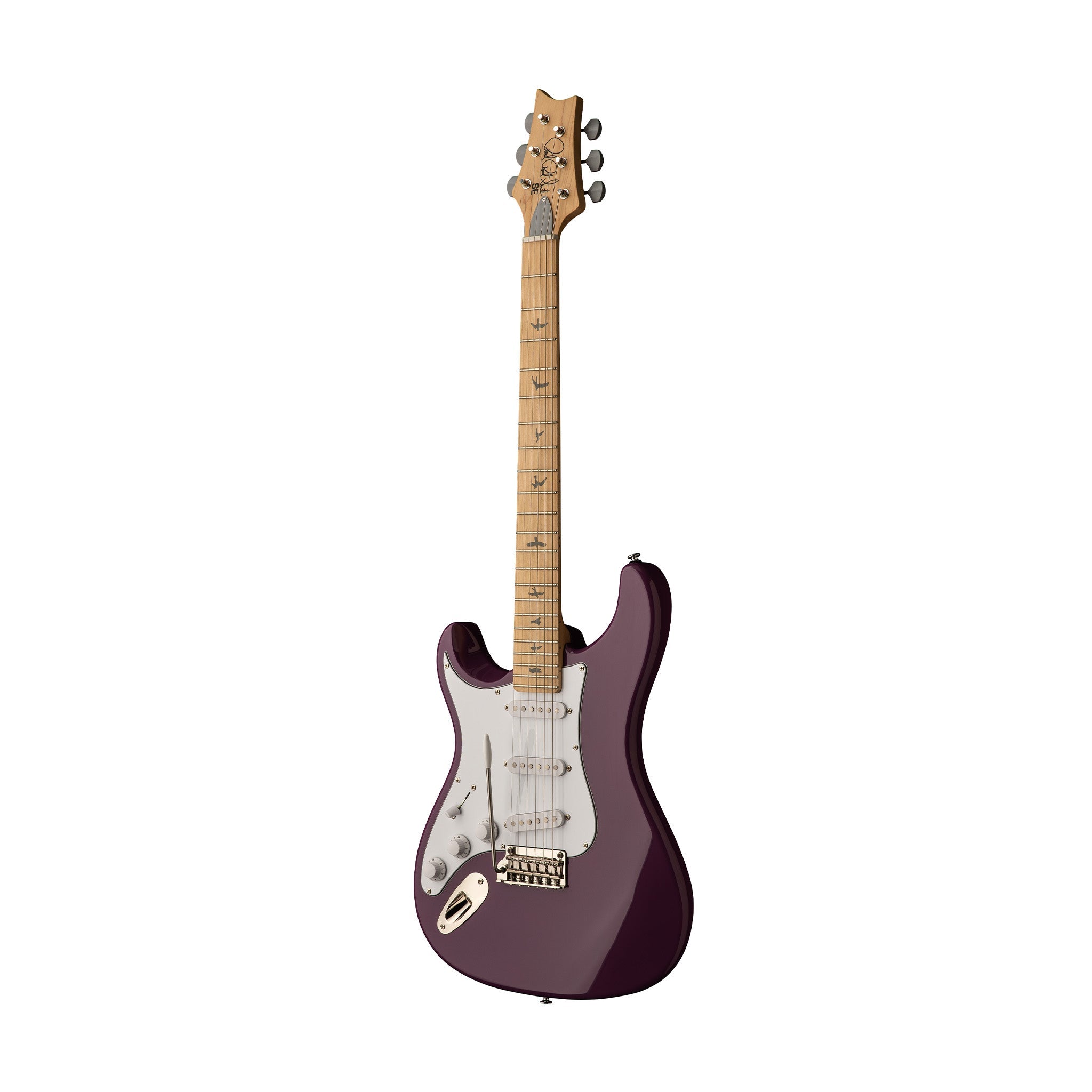 PRS SE Silver Sky Left-Handed Electric Guitar w/Bag, Maple FB, Summit Purple |  PRS |  ELECTRIC GUITAR |  Zoso Music