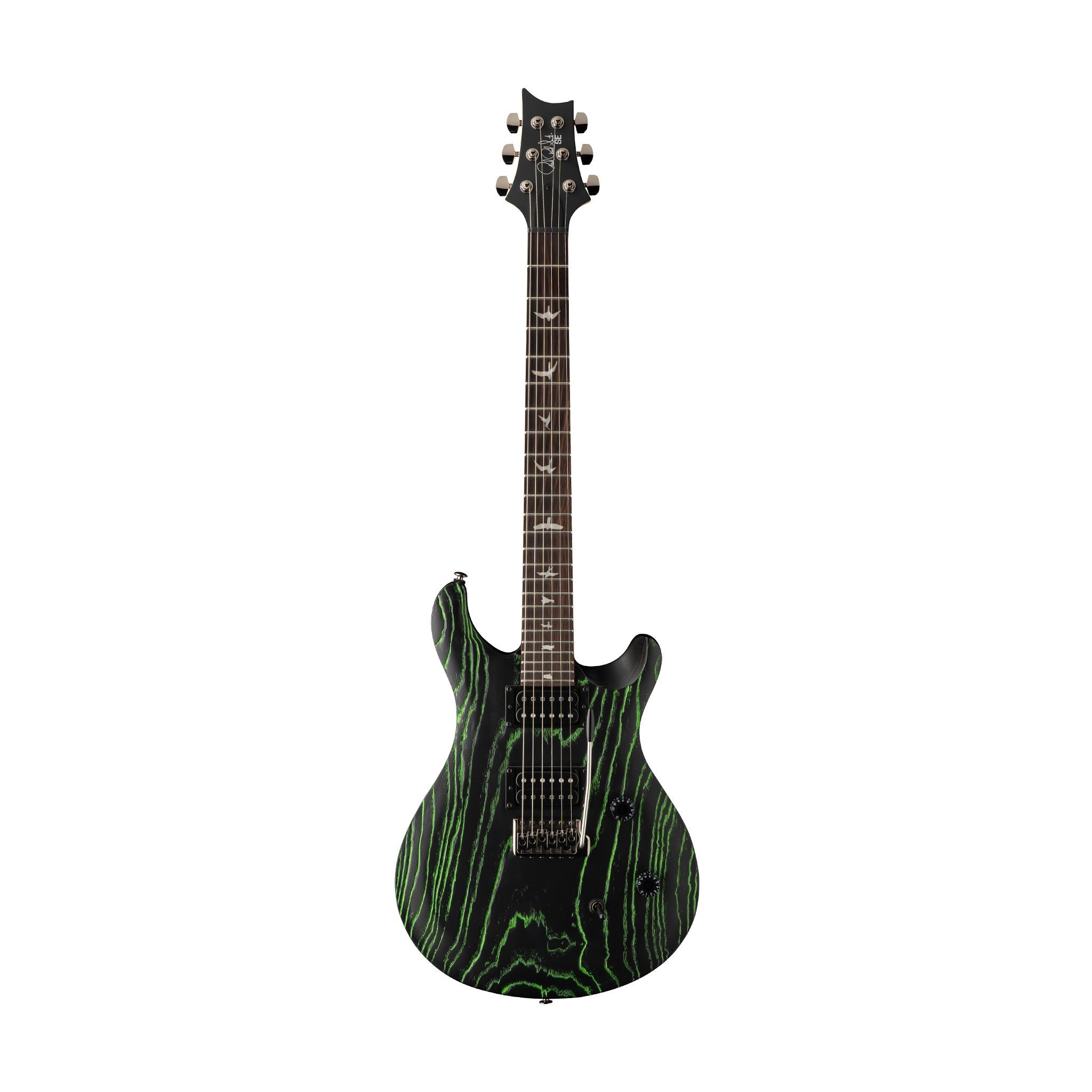 PRS SE CE24 LTD Electric Guitar w/Bag, Sandblasted Green |  PRS |  ELECTRIC GUITAR |  Zoso Music