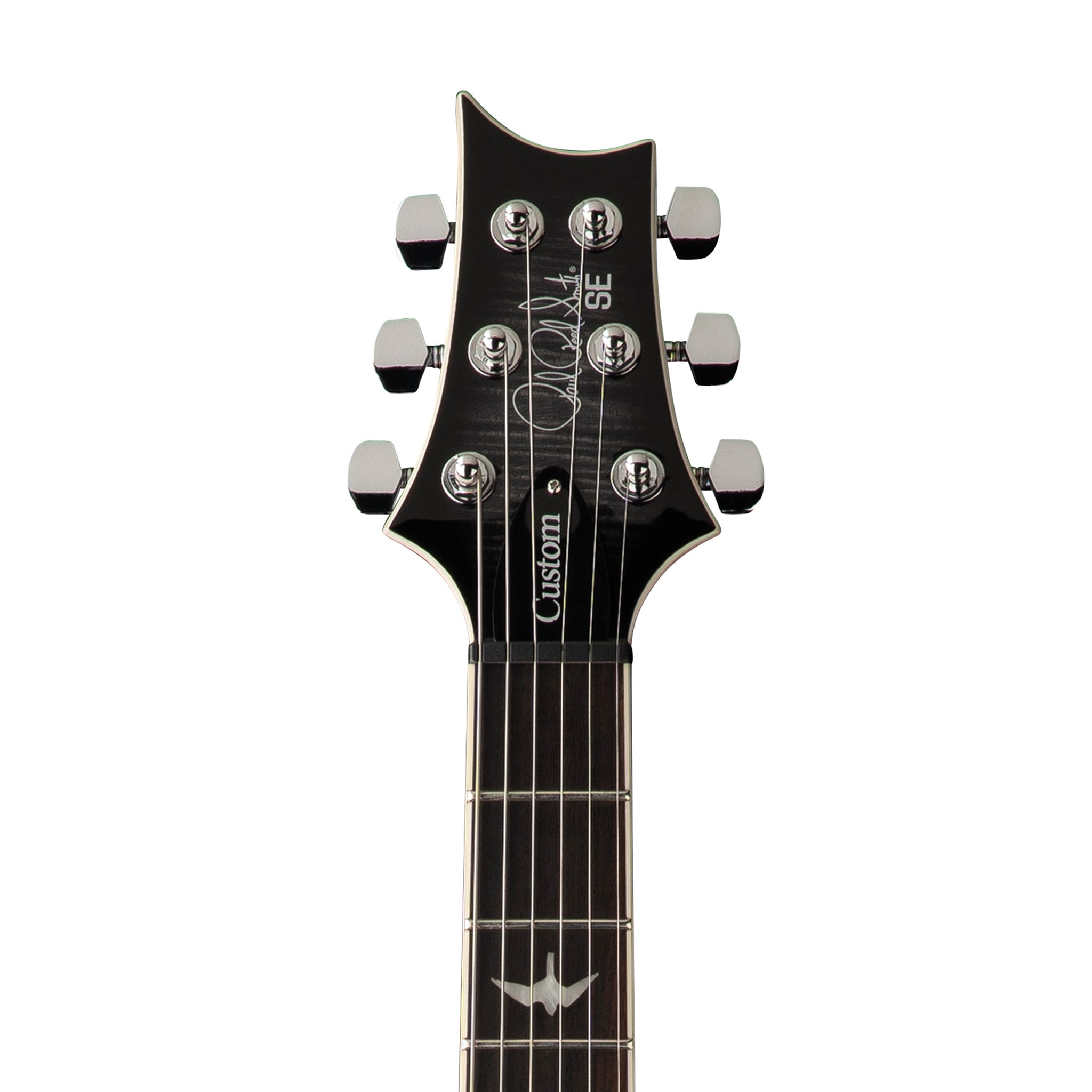 PRS SE Custom 24 Semi-Hollowbody Piezo, Charcoal Burst |  PRS |  ELECTRIC GUITAR |  Zoso Music