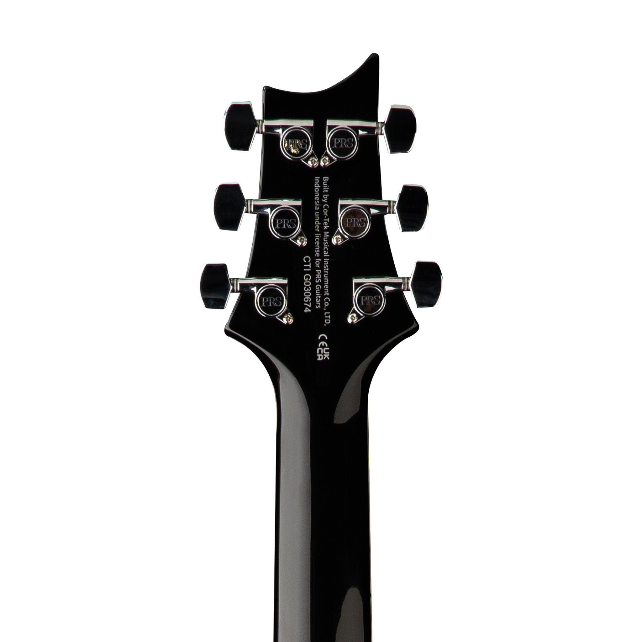 PRS SE Custom 24 Semi-Hollowbody Piezo, Charcoal Burst |  PRS |  ELECTRIC GUITAR |  Zoso Music