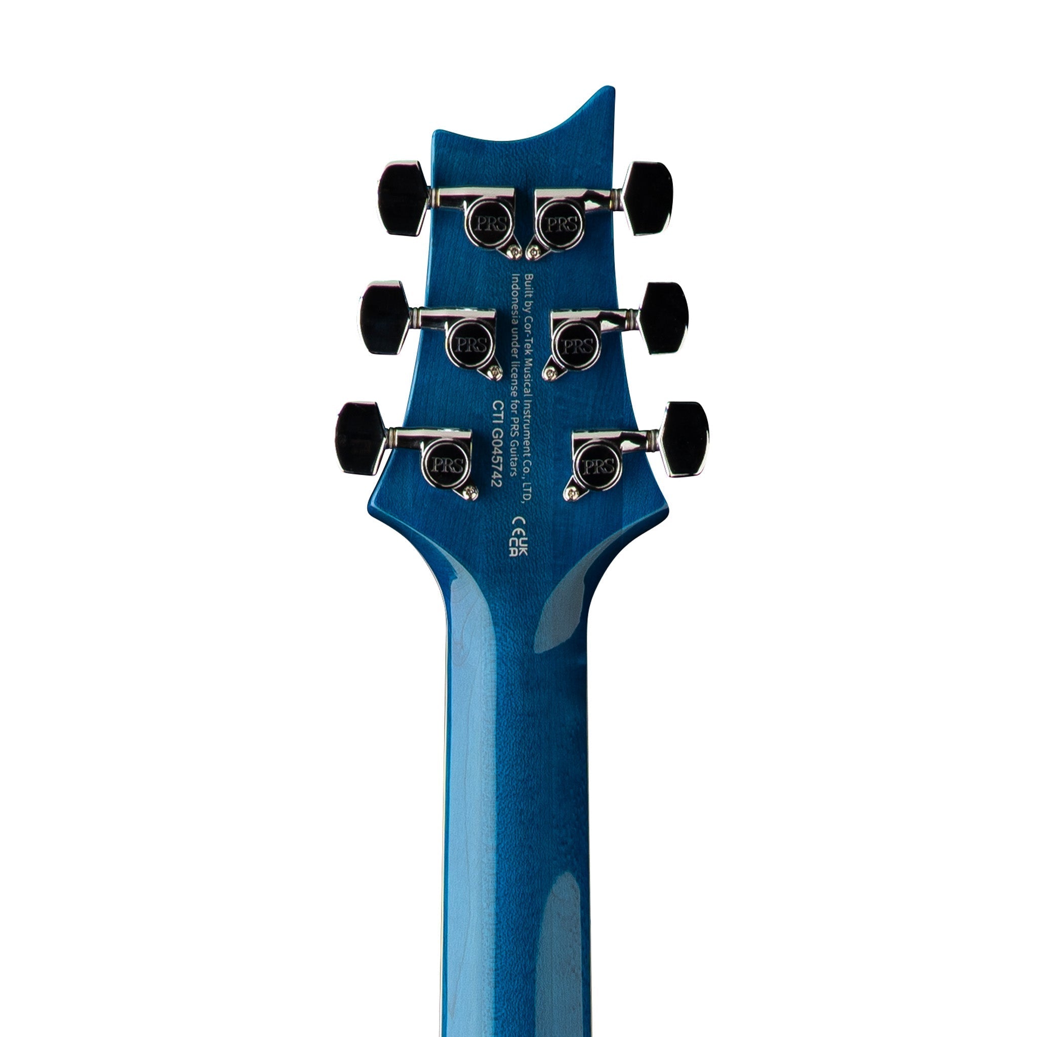 PRS SE Custom 24 Semi-Hollowbody Piezo, Lake Blue |  PRS |  ELECTRIC GUITAR |  Zoso Music