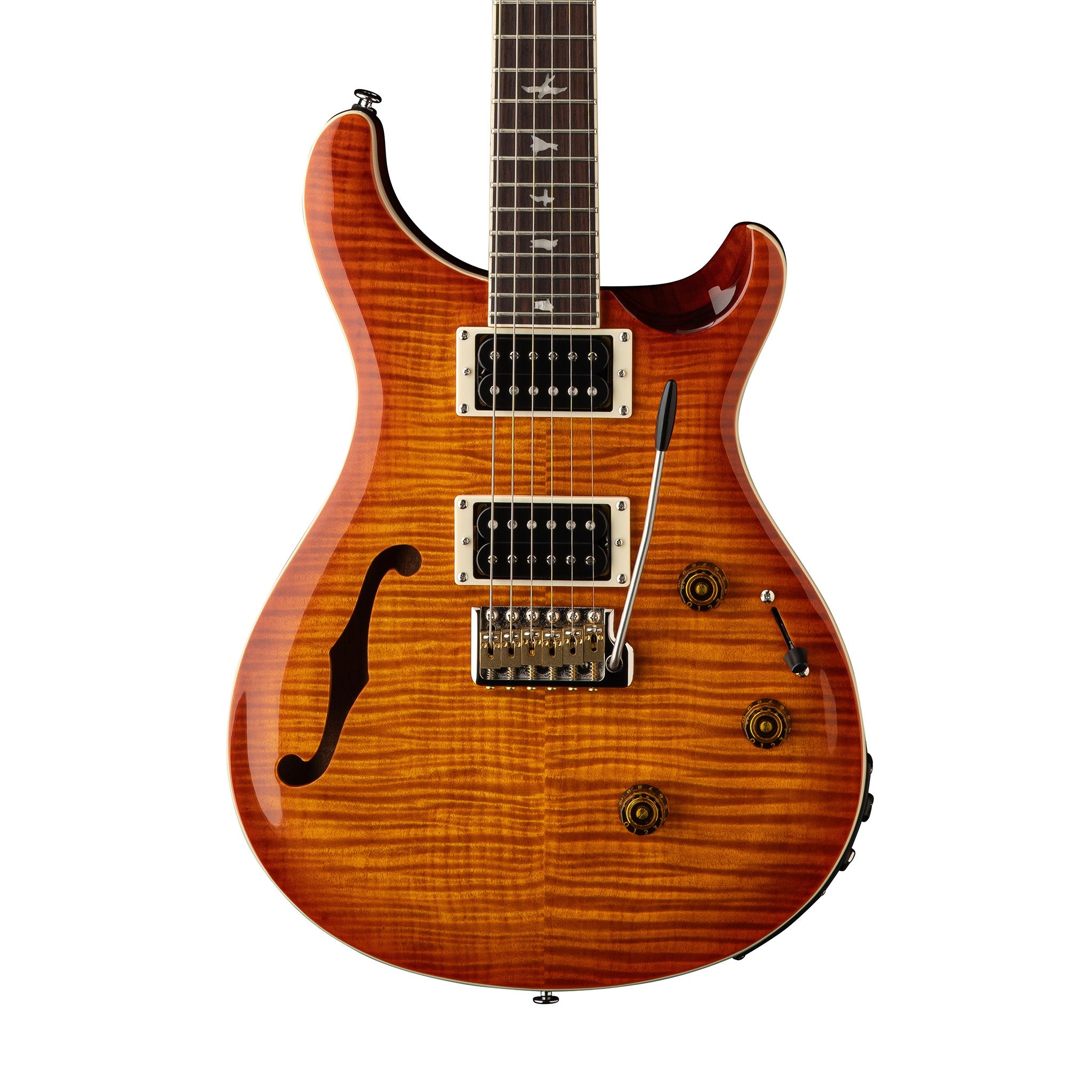 PRS SE Custom 24 Semi-Hollowbody Piezo, Vintage Sunburst | Zoso Music Sdn Bhd