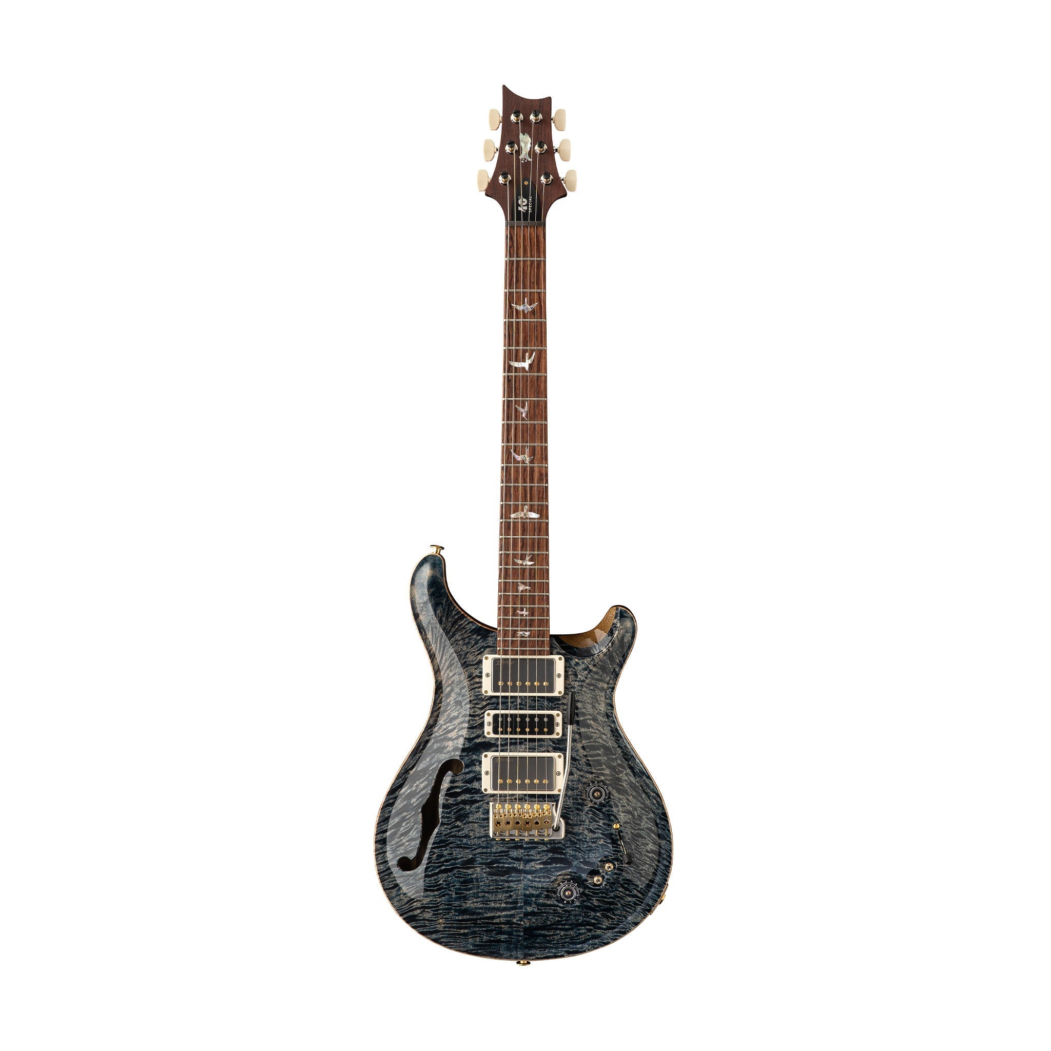 PRS 40th Anniversary Special Semi-Hollow Limited Edition Electric Guitar w/Case, Faded Whale Blue |  PRS |  ELECTRIC GUITAR |  Zoso Music