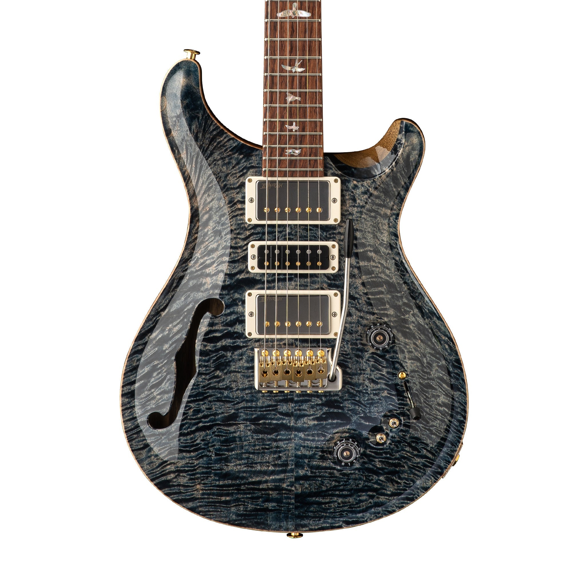 PRS 40th Anniversary Special Semi-Hollow Limited Edition Electric Guitar w/Case, Faded Whale Blue | Zoso Music Sdn Bhd