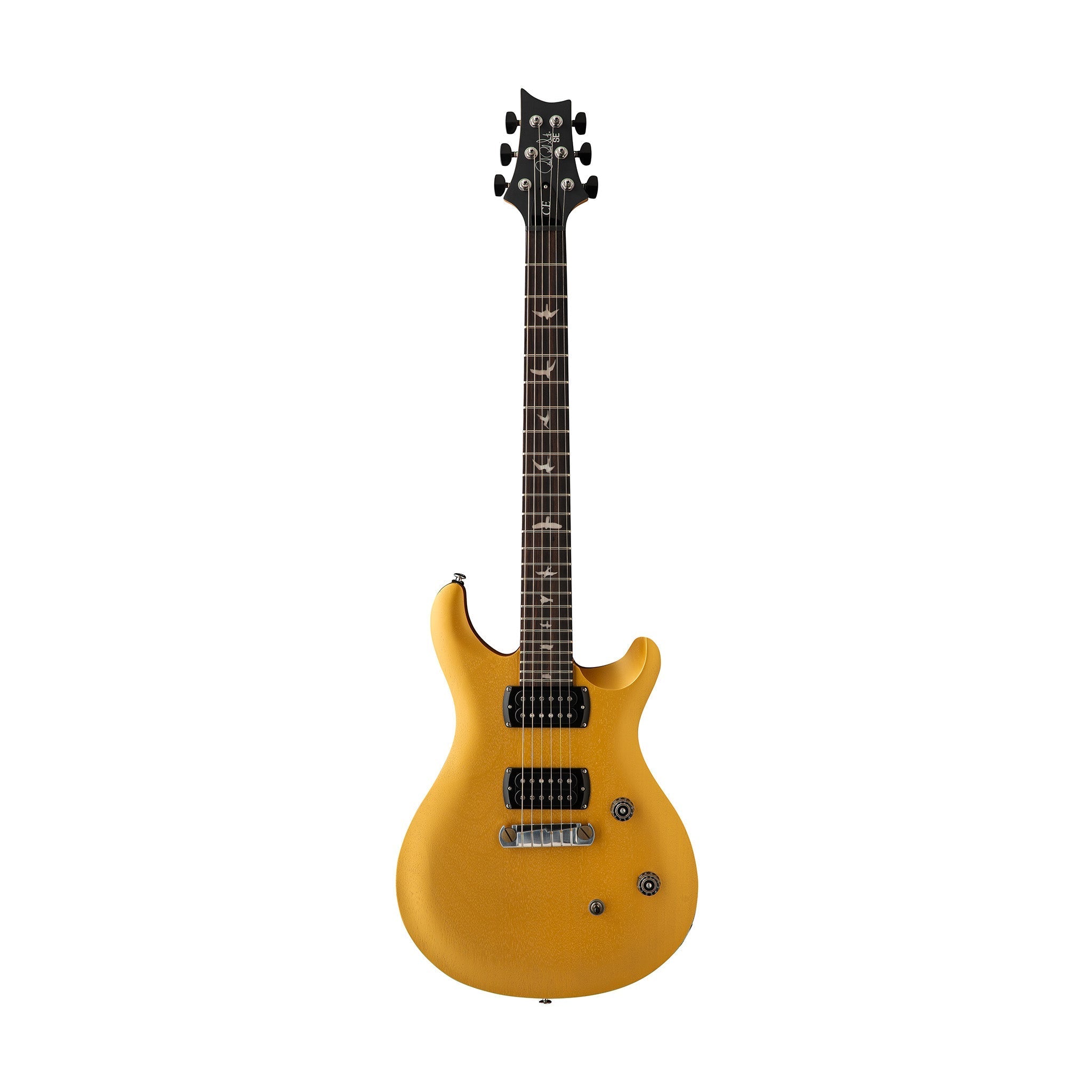 PRS SE CE24 Standard Stoptail Satin Electric Guitar, Metallic Gold |  PRS |  ELECTRIC GUITAR |  Zoso Music