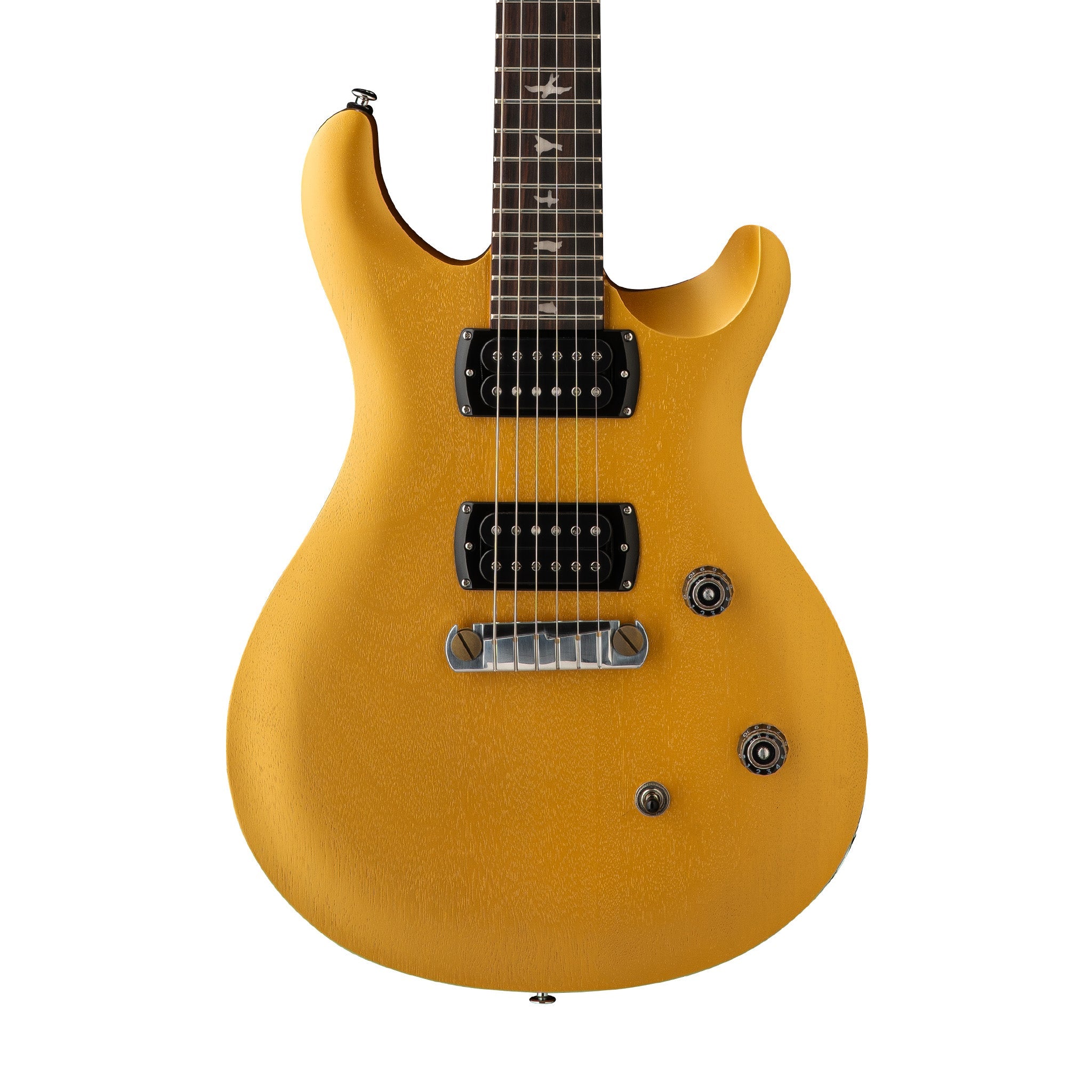PRS SE CE24 Standard Stoptail Satin Electric Guitar, Metallic Gold | Zoso Music Sdn Bhd