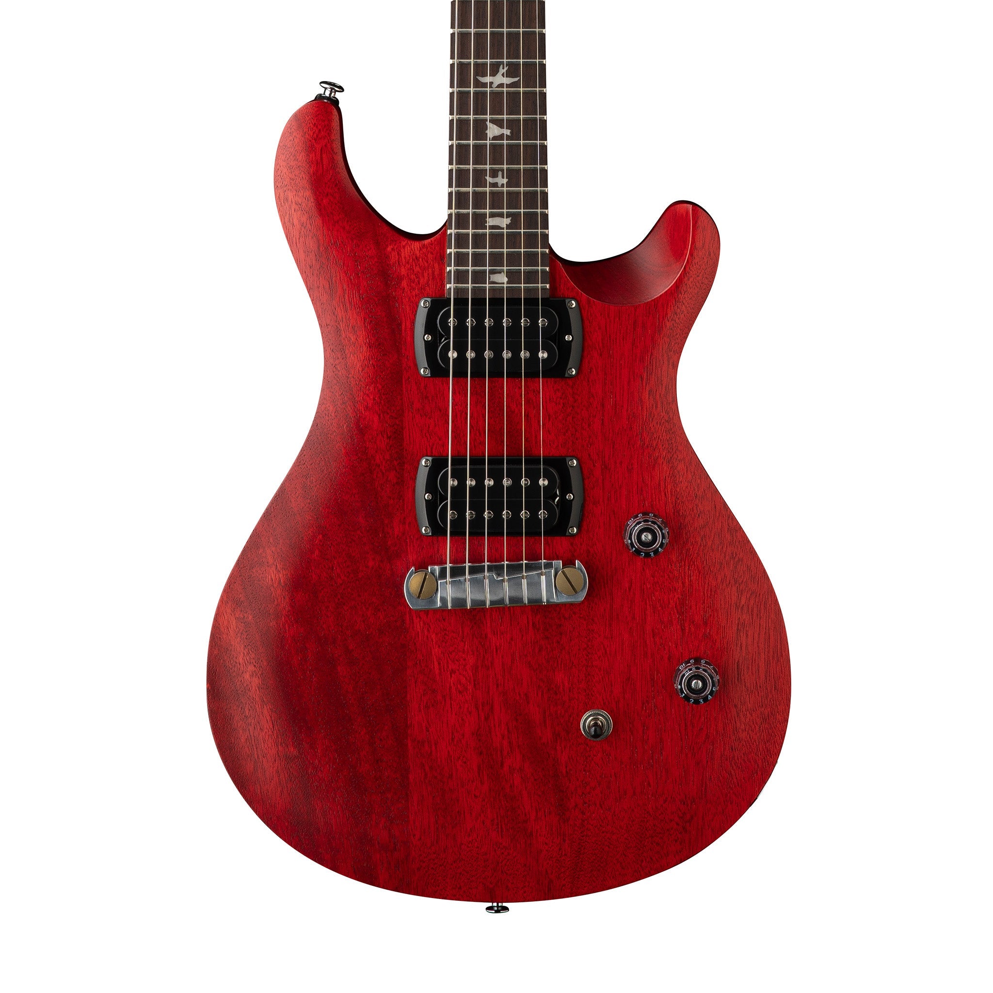 PRS SE CE24 Standard Stoptail Satin Electric Guitar, Vintage Cherry | Zoso Music Sdn Bhd