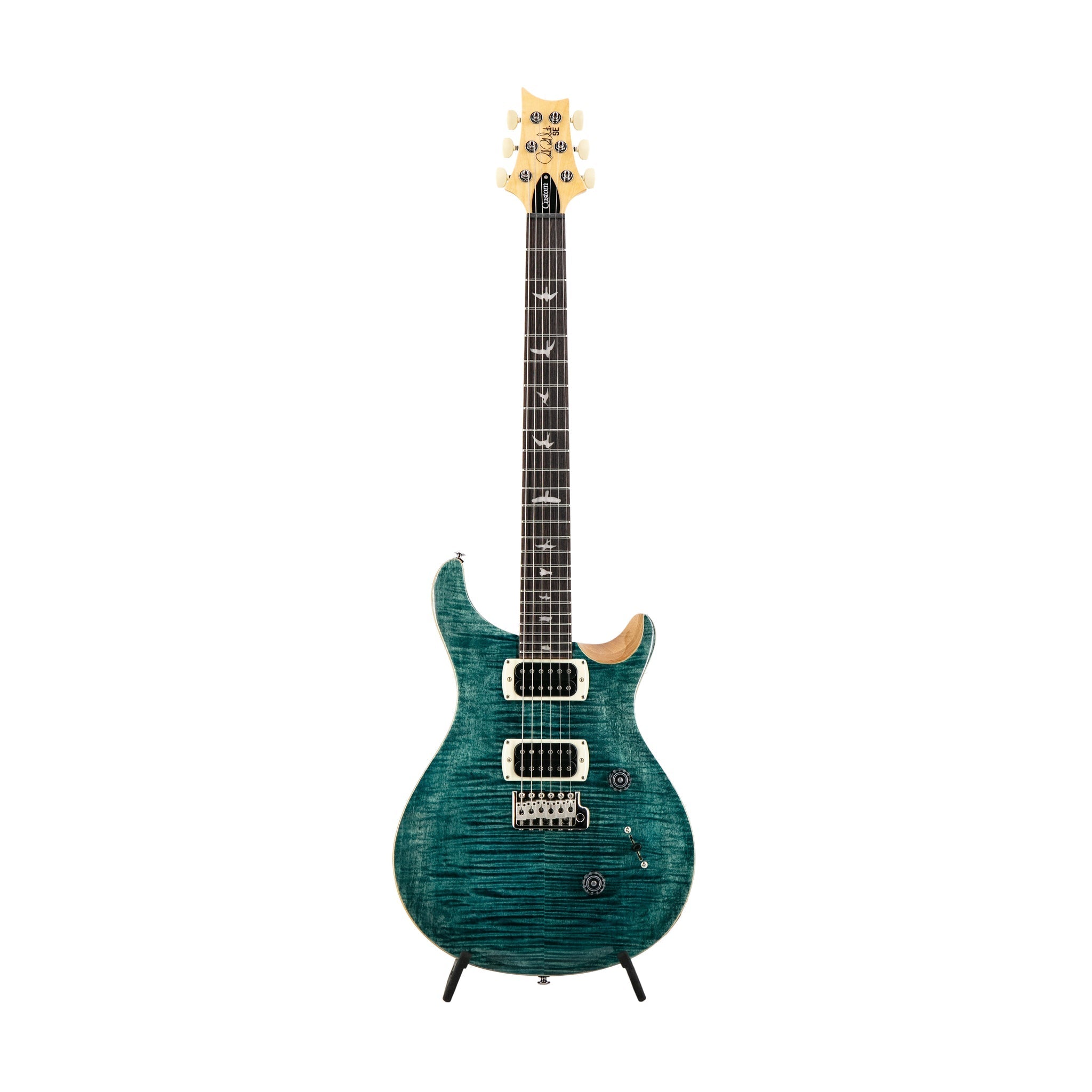 PRS SE Custom 24 Electric Guitar, Slate Blue |  PRS |  ELECTRIC GUITAR |  Zoso Music