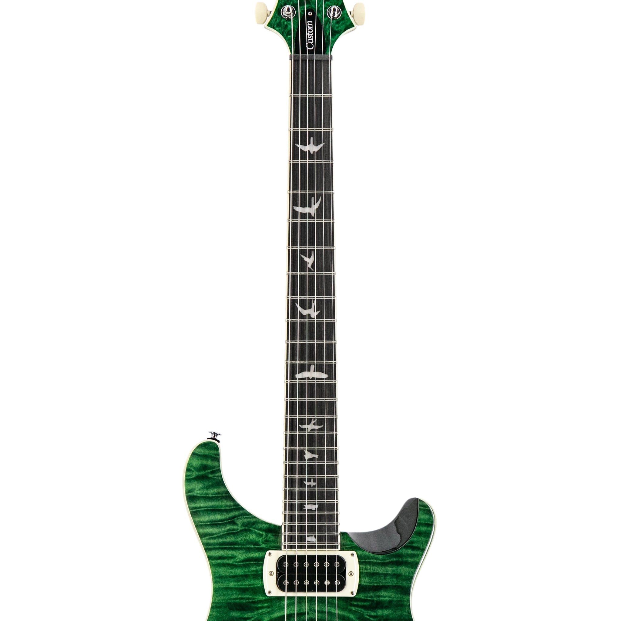 PRS SE Custom 24 Electric Guitar w/Quilt Package, Teal Black |  PRS |  ELECTRIC GUITAR |  Zoso Music
