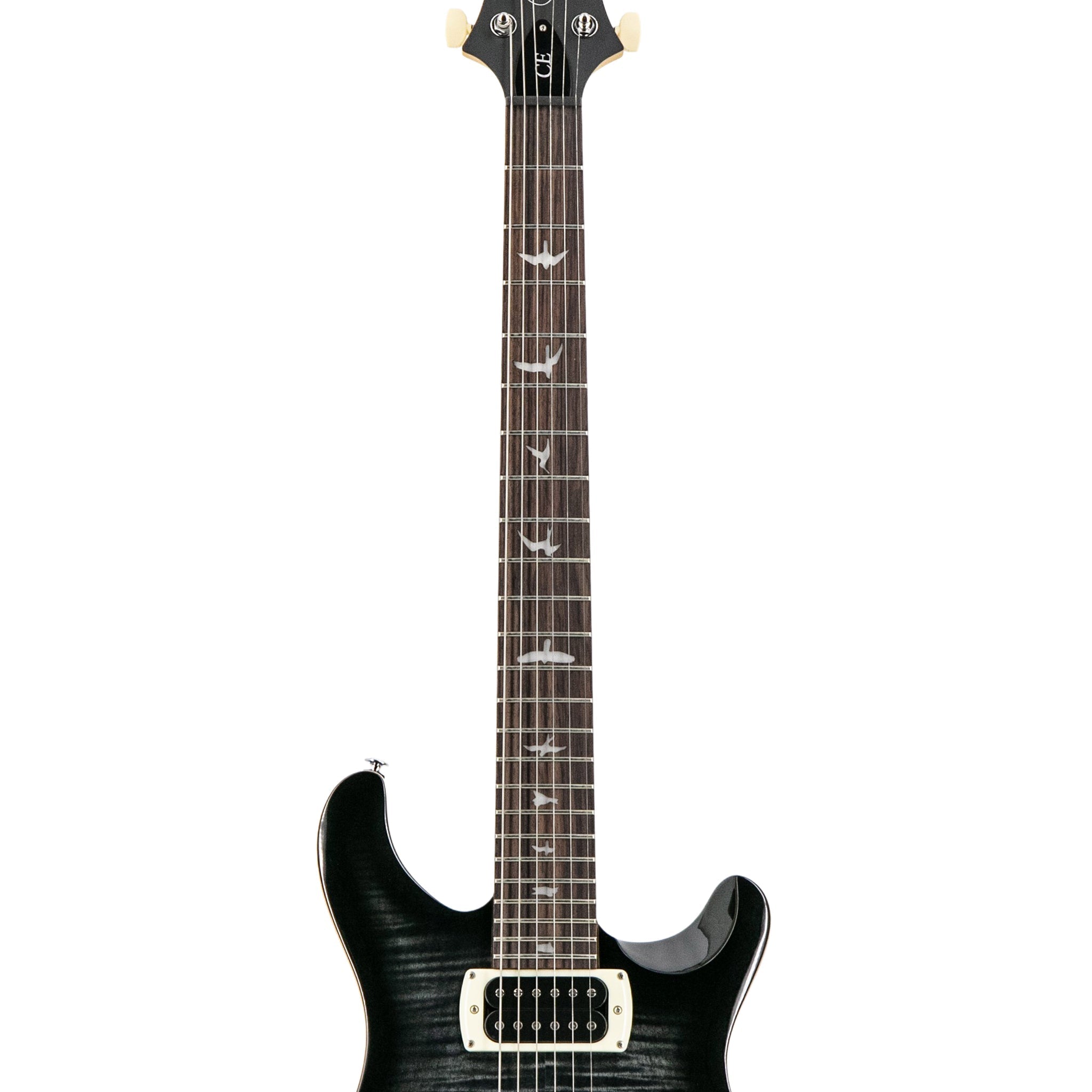 PRS SE CE24 Maple Top Electric Guitar, Maple FB, Charcoal Burst |  PRS |  ELECTRIC GUITAR |  Zoso Music