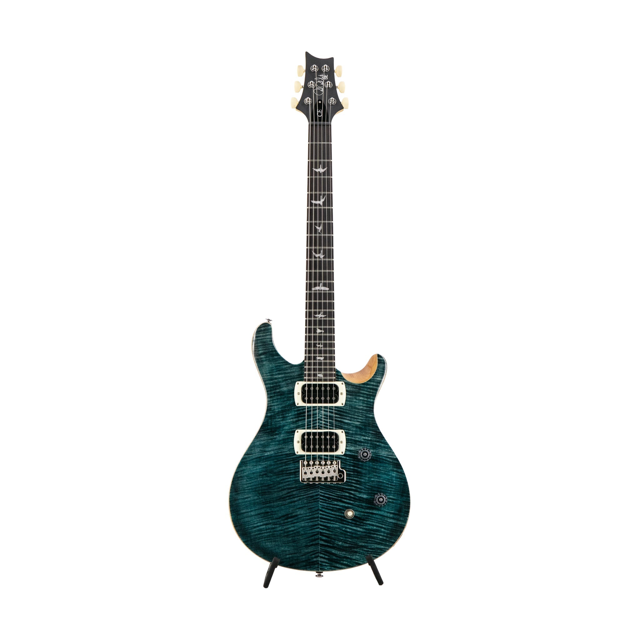 PRS SE CE24 Maple Top Electric Guitar, Maple FB, Slate Blue |  PRS |  ELECTRIC GUITAR |  Zoso Music