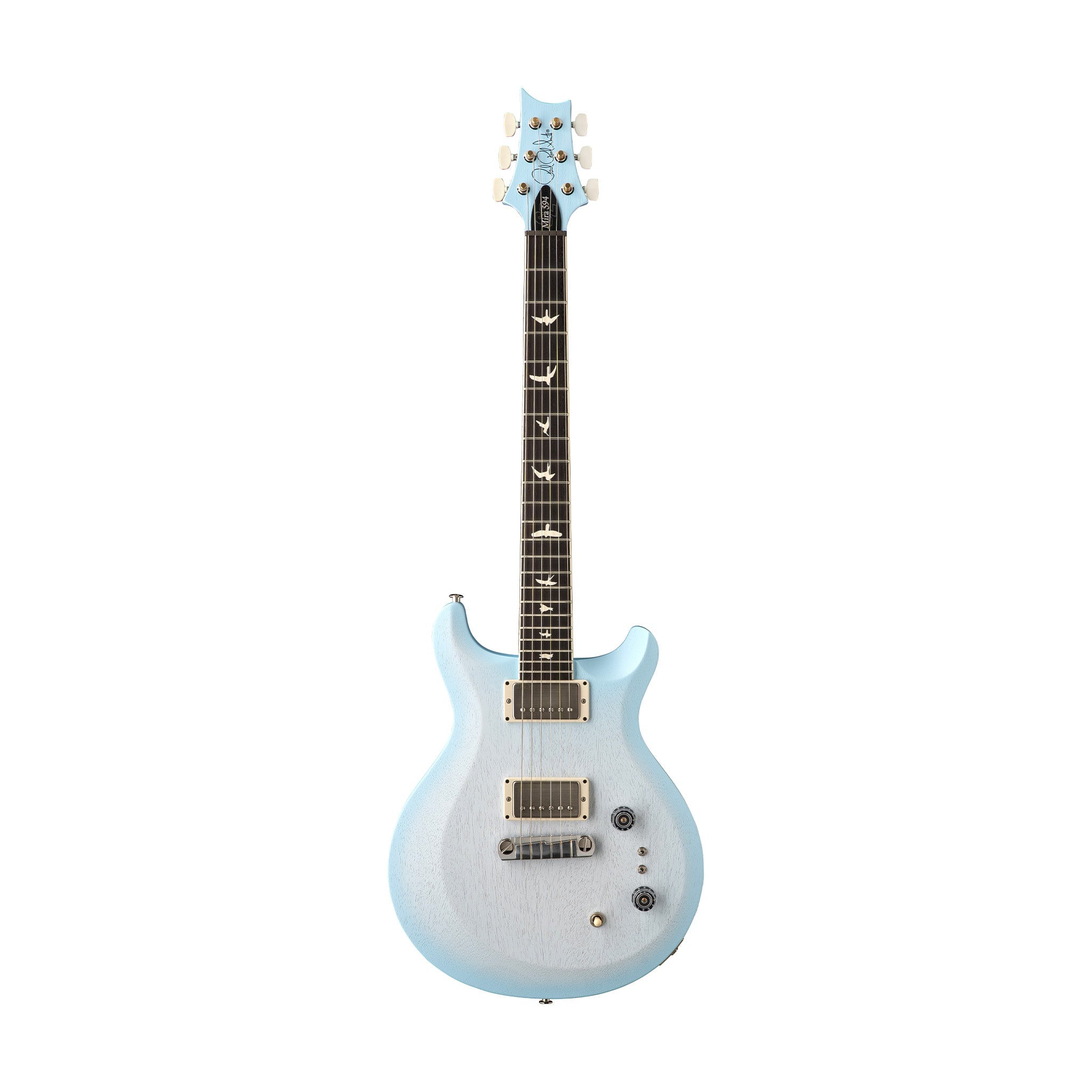PRS S2 Mira 594 Satin Electric Guitar, Cloud Burst |  PRS |  ELECTRIC GUITAR |  Zoso Music