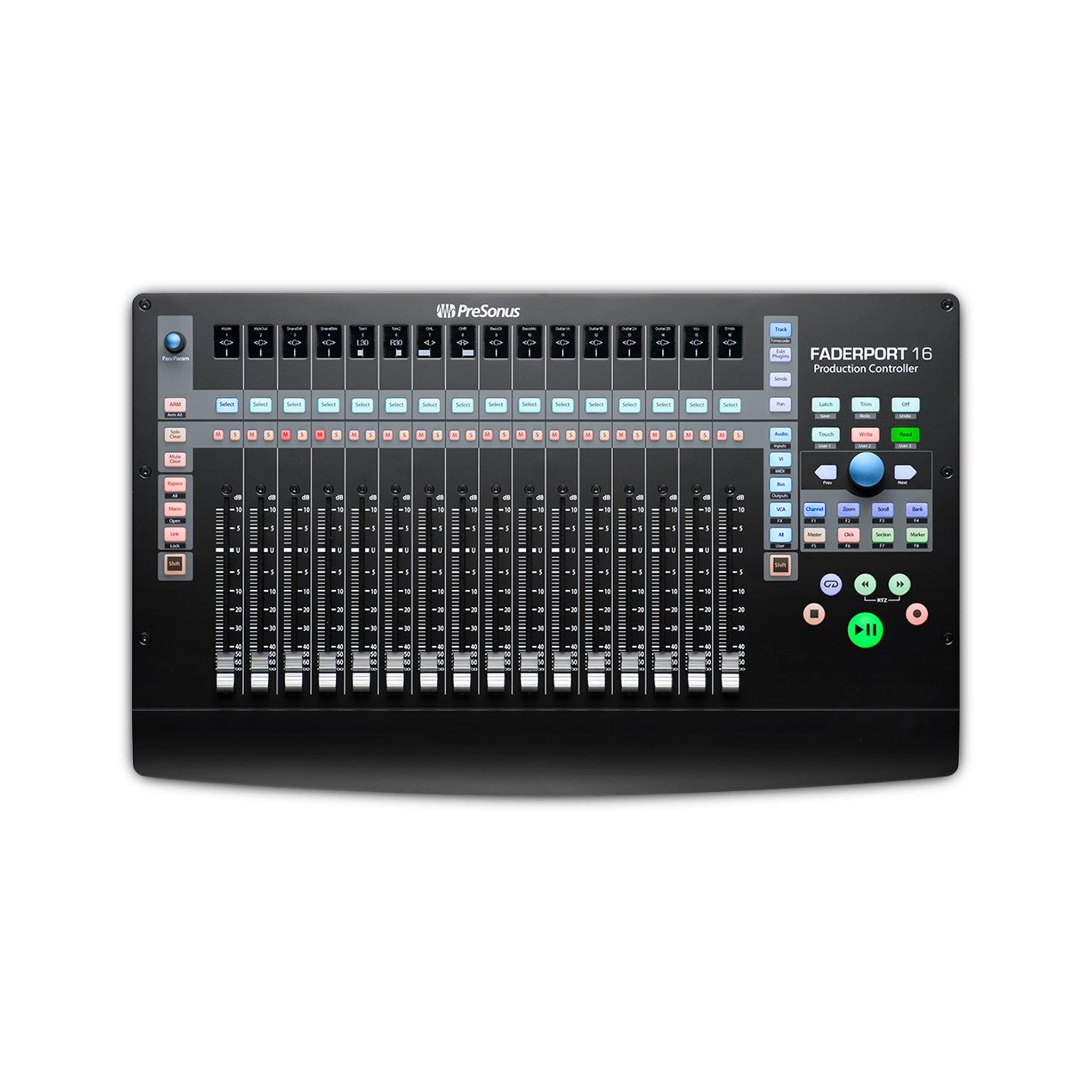 PreSonus FaderPort 16 DAW Controller, UK | Zoso Music Sdn Bhd