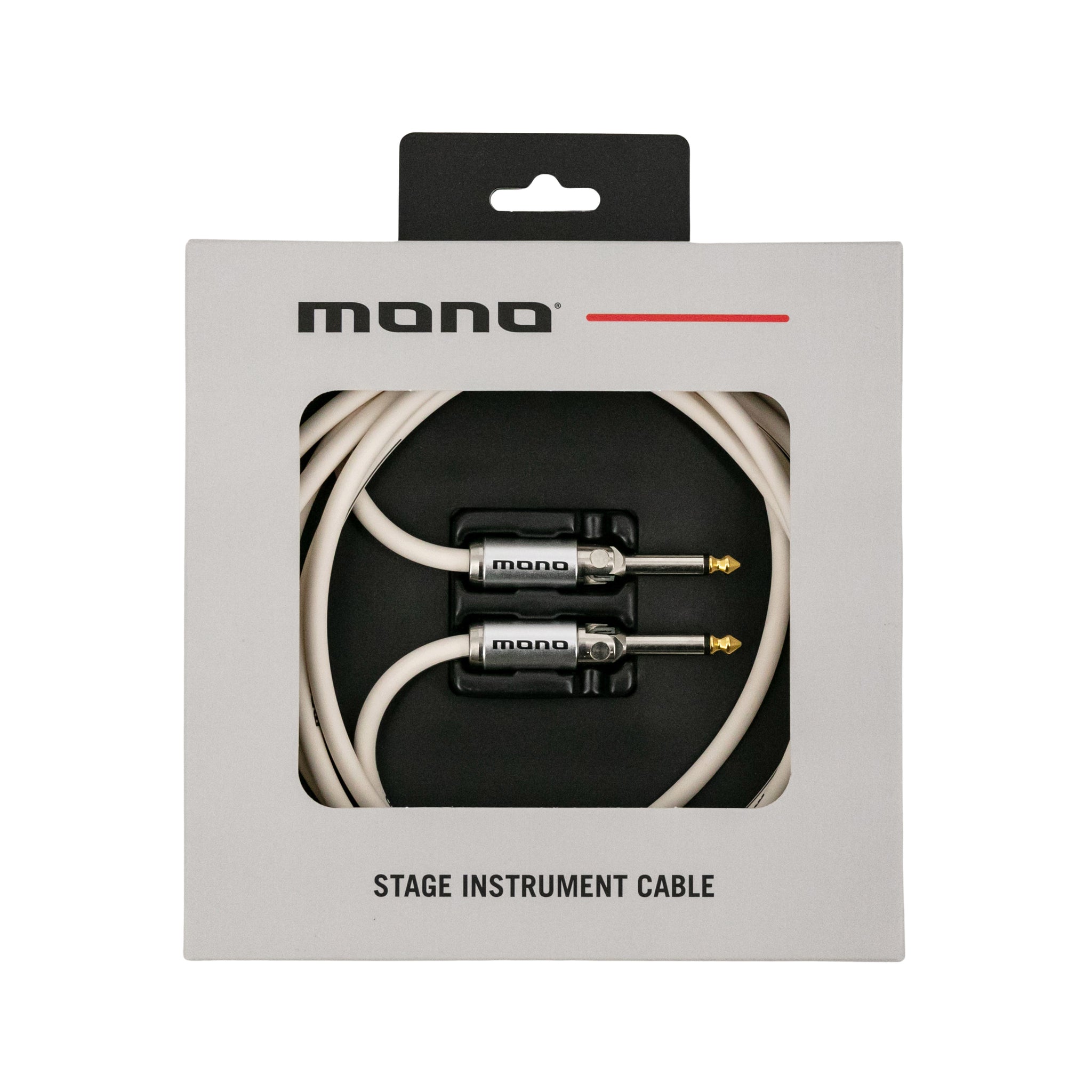 MONO Stage Instrument Cable, 180 Degree to 180 Degree Connector | Zoso Music Sdn Bhd