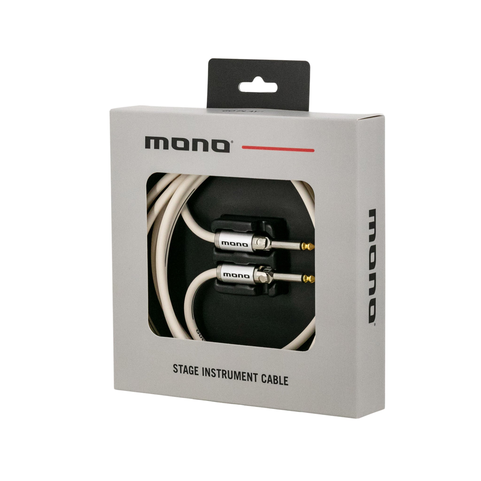 MONO Stage Instrument Cable, 180 Degree to 180 Degree Connector |  MONO |  CABLES |  Zoso Music