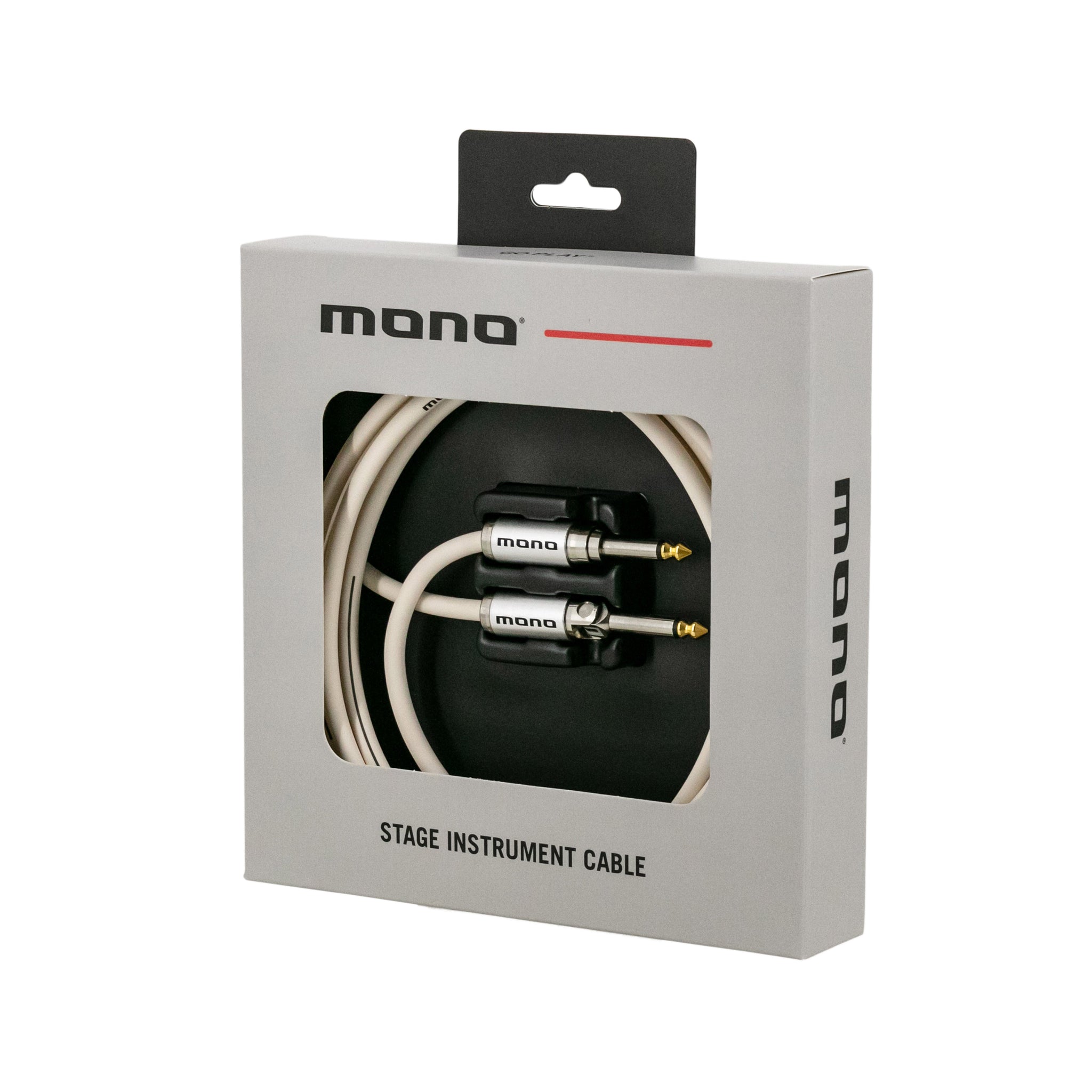 MONO Stage Instrument Cable, 180 Degree to Silent Connector |  MONO |  CABLES |  Zoso Music