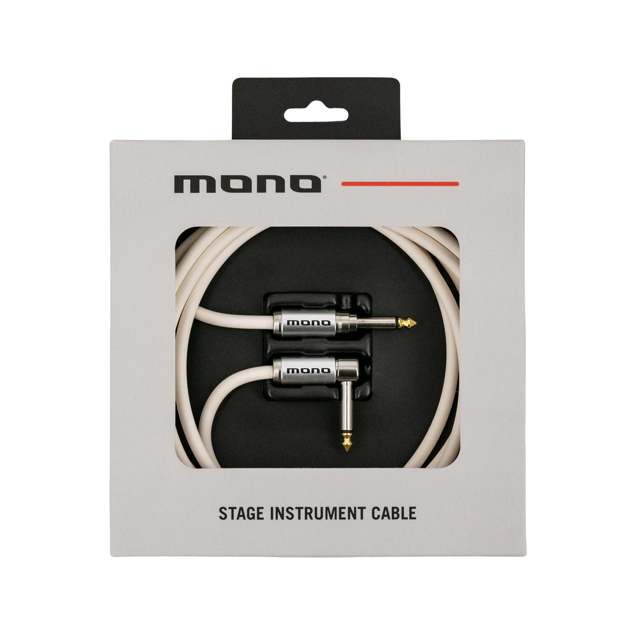 MONO Stage Instrument Cable, Standard Angled to Silent Connector | Zoso Music Sdn Bhd