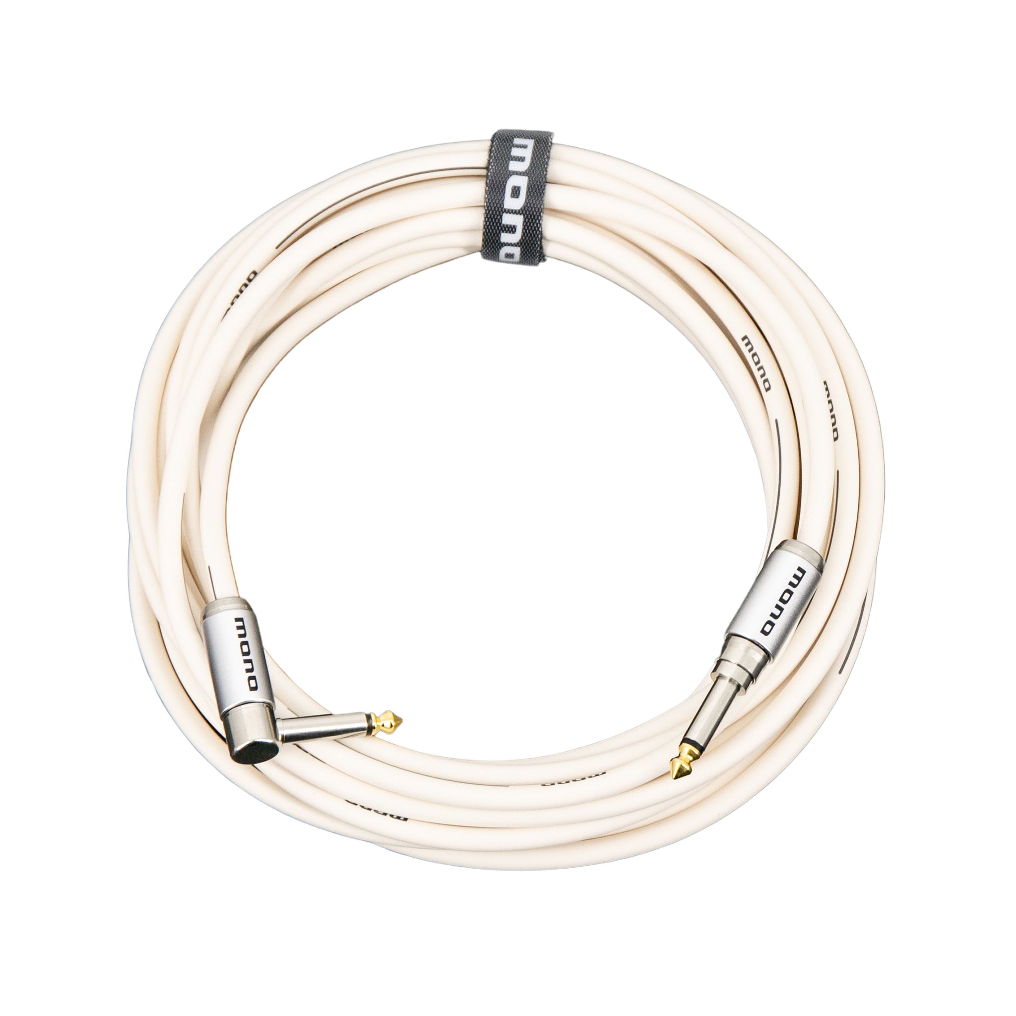 MONO Stage Instrument Cable, Standard Angled to Silent Connector |  MONO |  CABLES |  Zoso Music