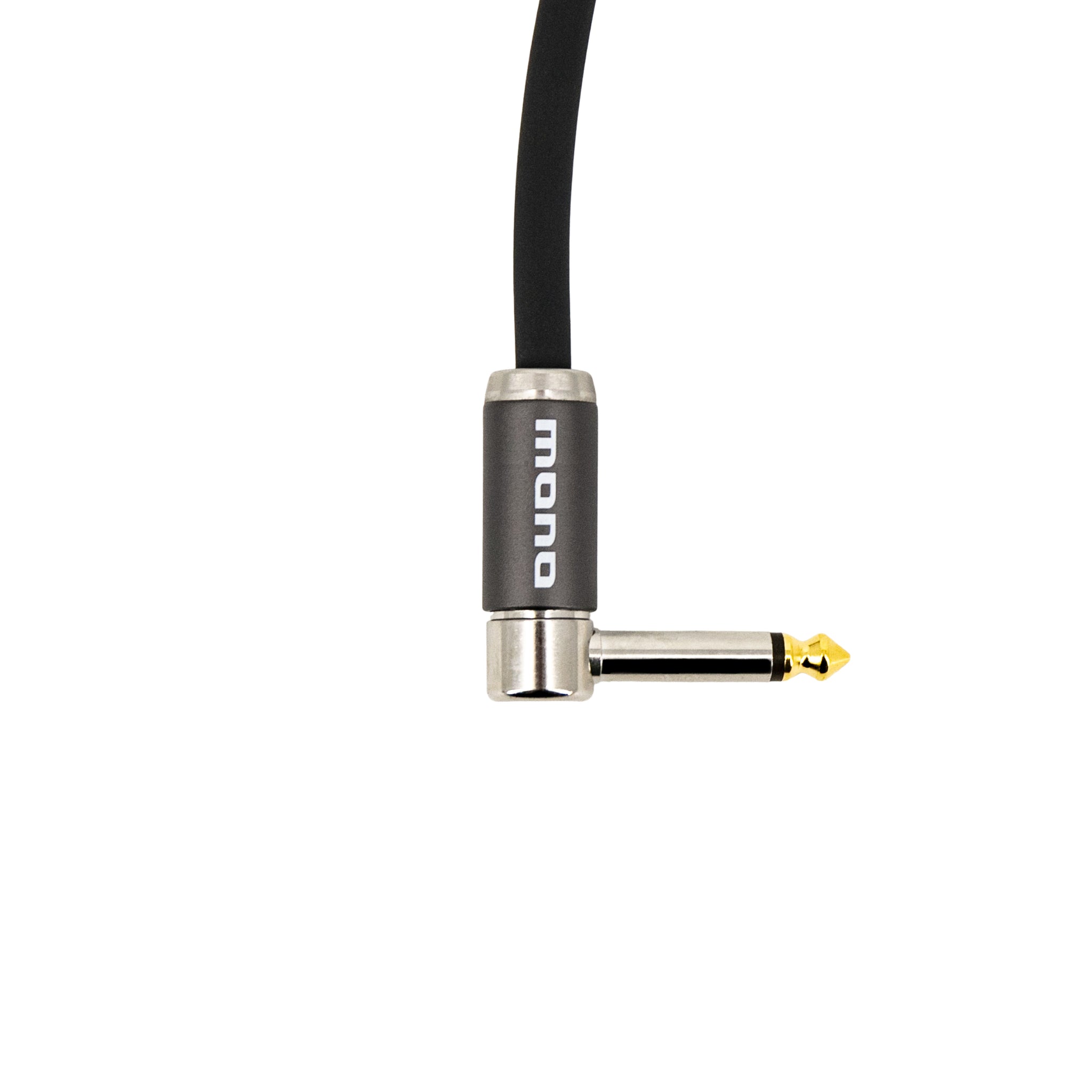 MONO Studio Instrument Cable, Standard Angled to Silent Connector |  MONO |  CABLES |  Zoso Music