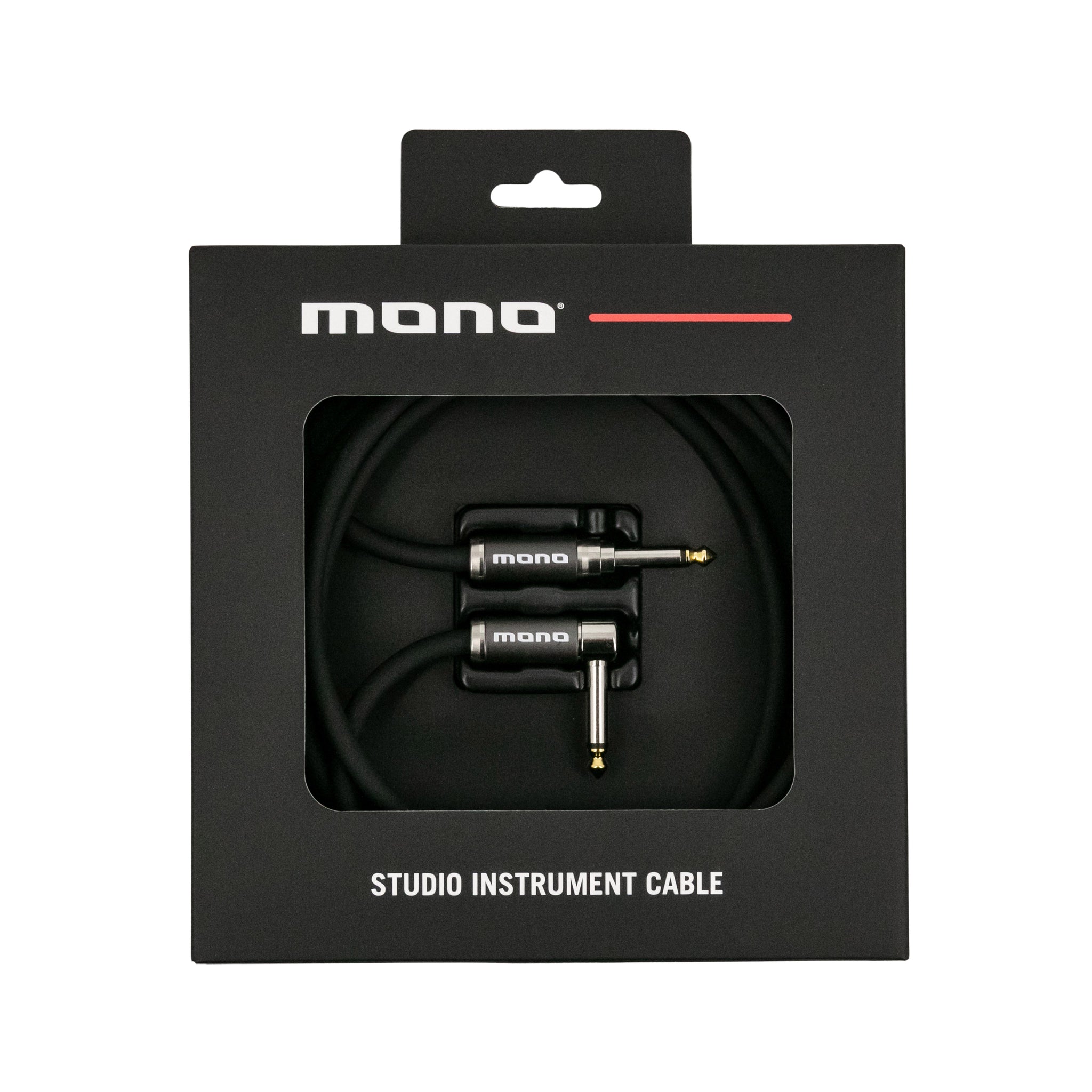 MONO Studio Instrument Cable, Standard Angled to Silent Connector | Zoso Music Sdn Bhd
