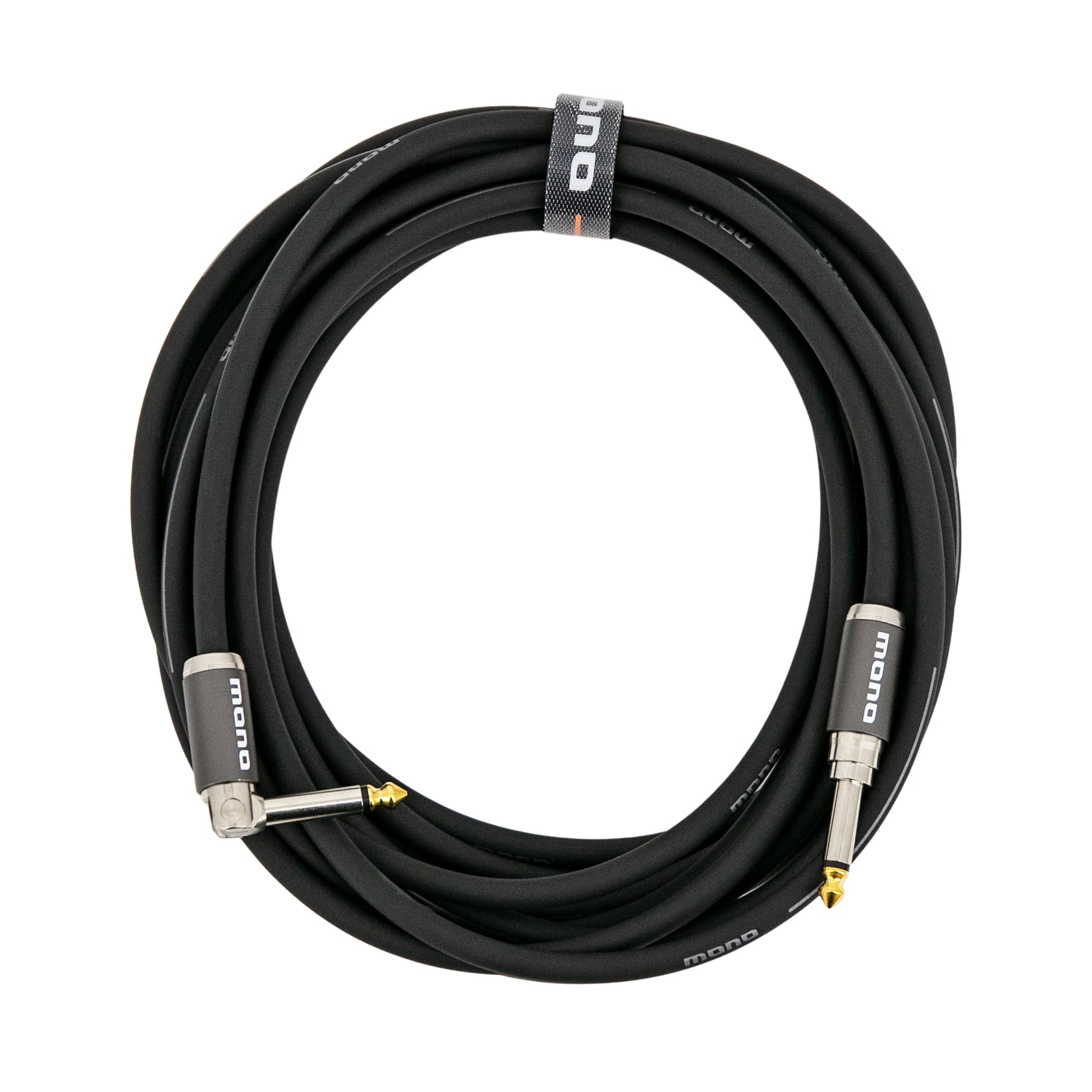 MONO Studio Instrument Cable, Standard Angled to Silent Connector |  MONO |  CABLES |  Zoso Music