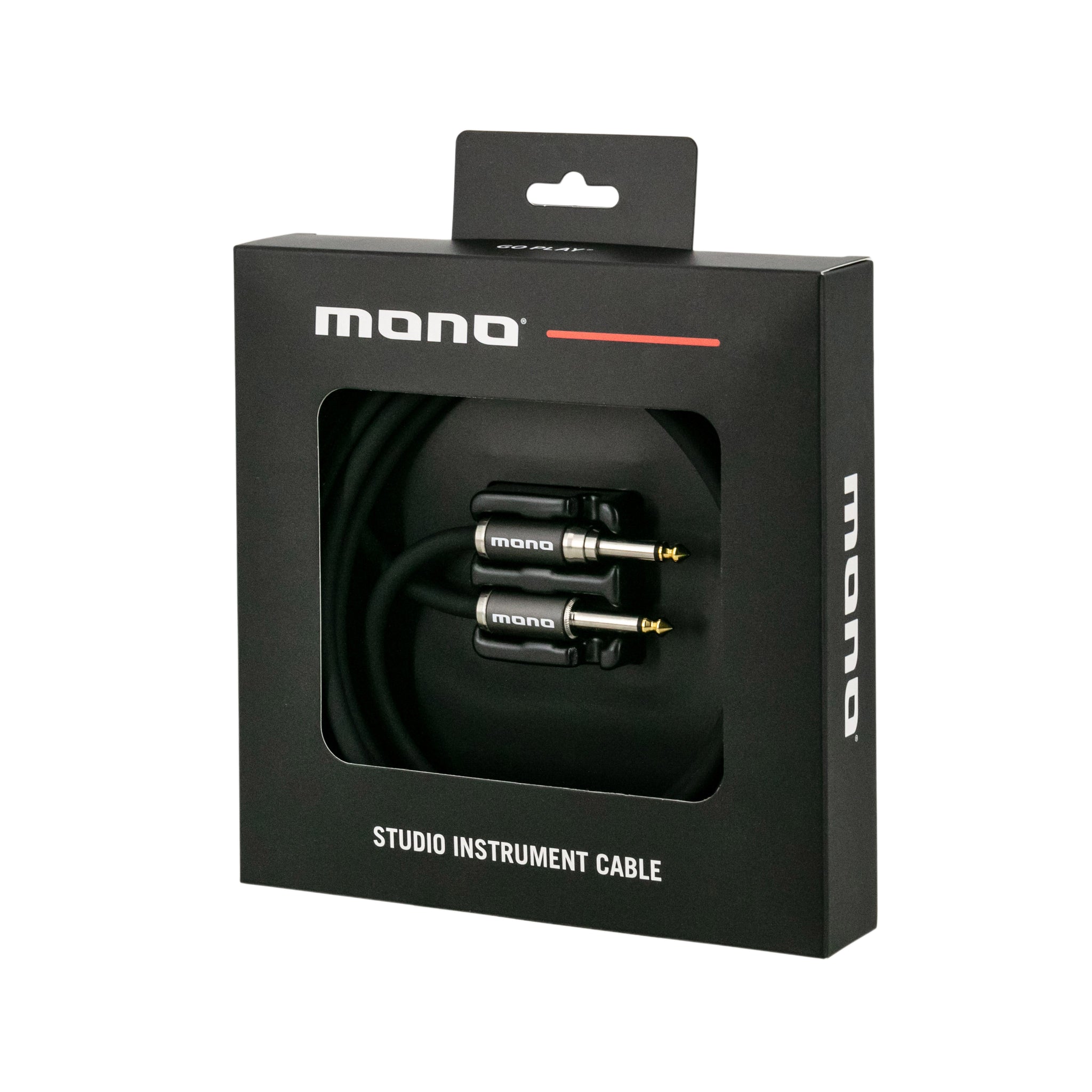 MONO Studio Instrument Cable, Standard Straight to Silent Connector |  MONO |  CABLES |  Zoso Music