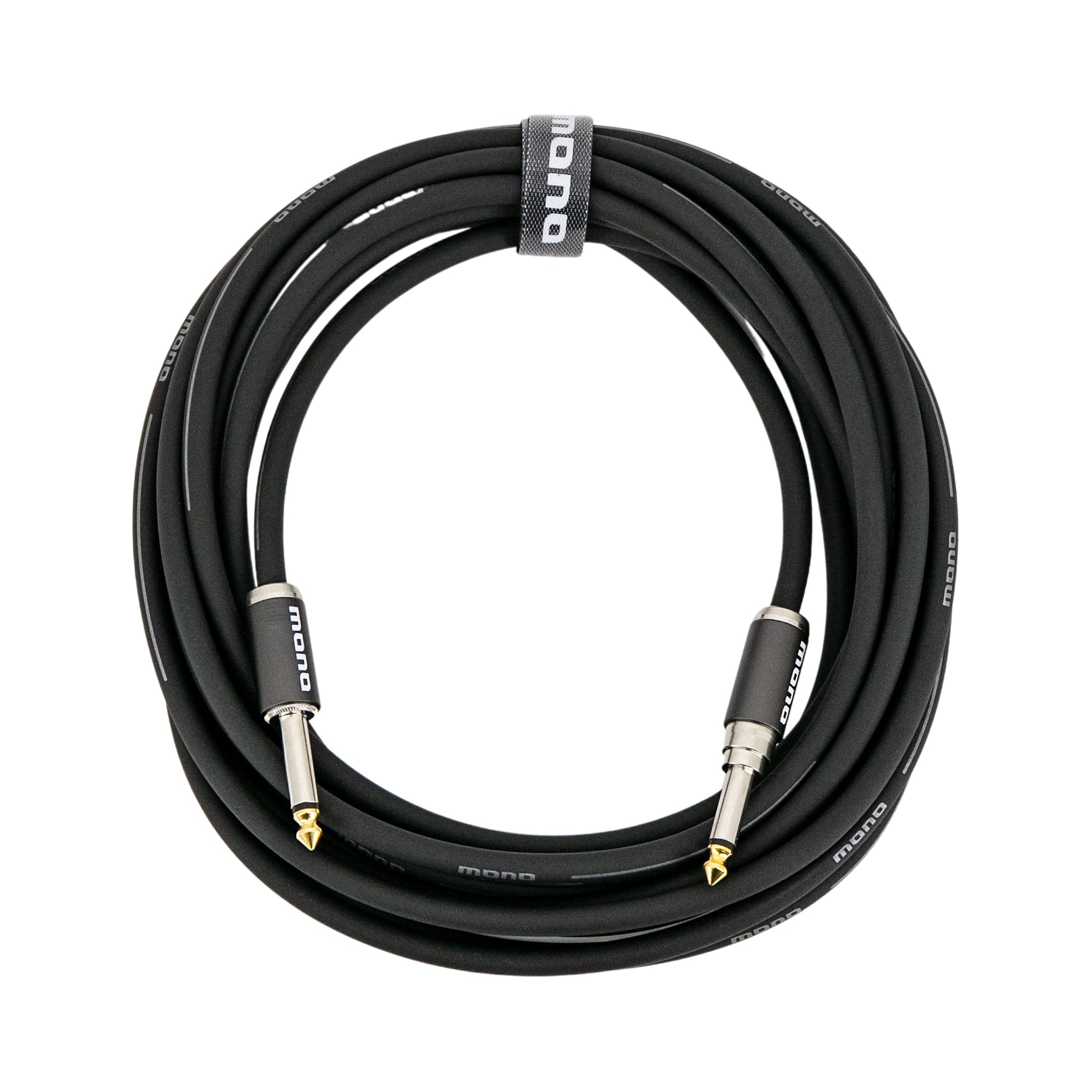 MONO Studio Instrument Cable, Standard Straight to Silent Connector |  MONO |  CABLES |  Zoso Music