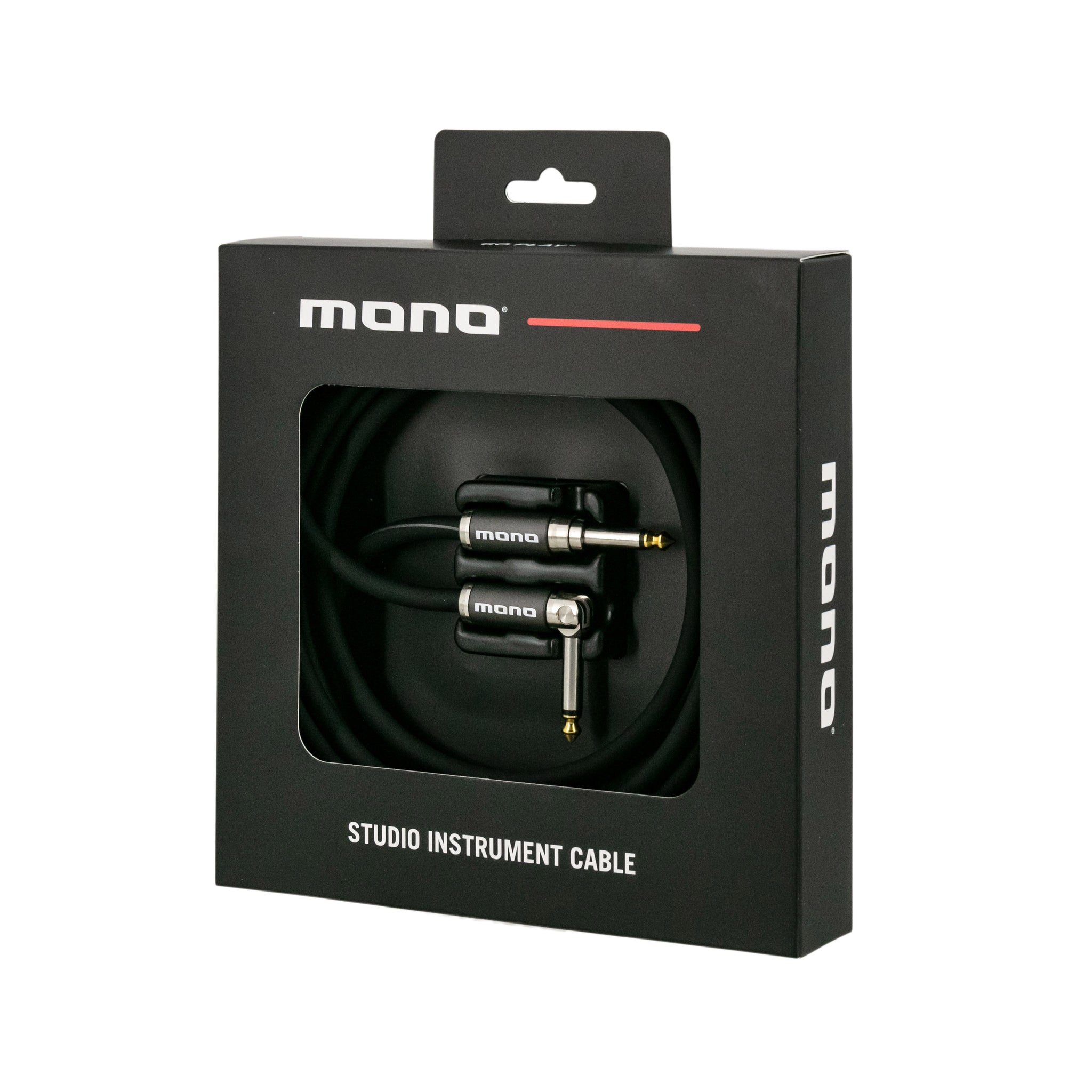 MONO Studio Instrument Cable, 180 Degree to Silent Connector |  MONO |  CABLES |  Zoso Music