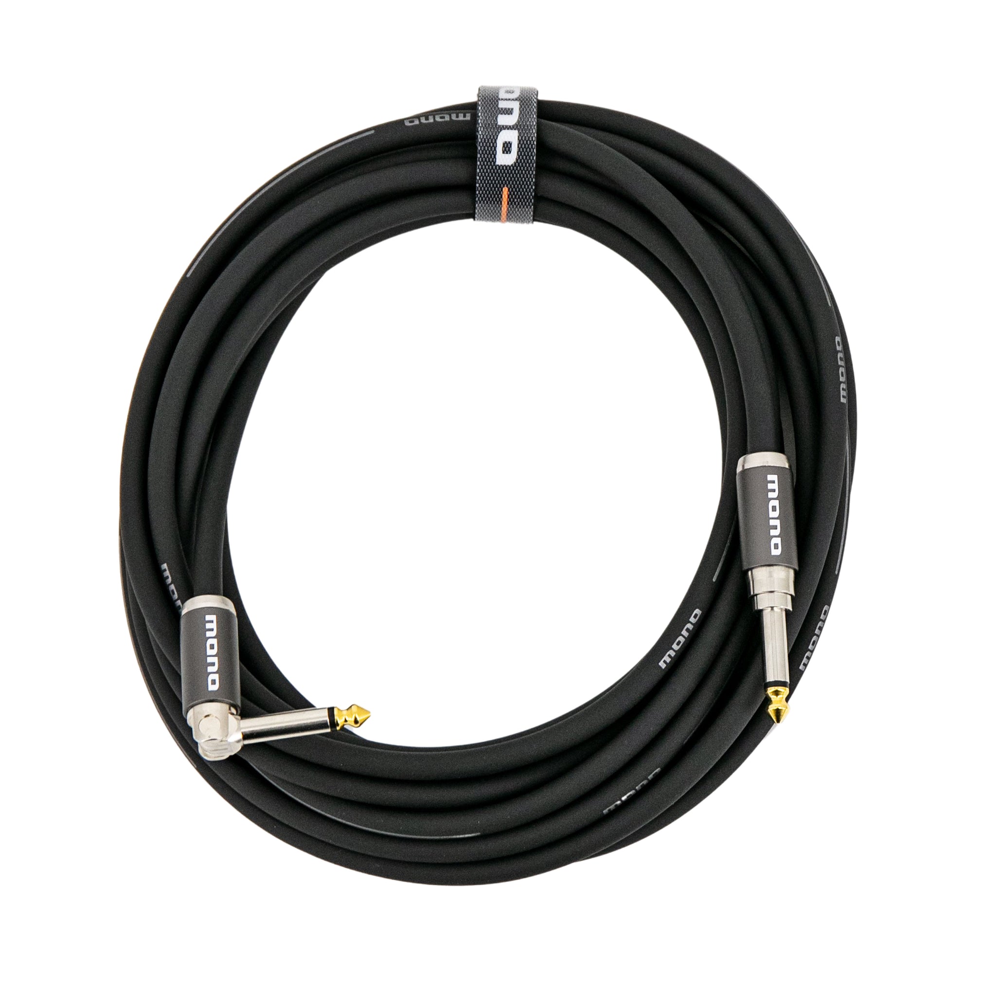 MONO Studio Instrument Cable, 180 Degree to Silent Connector |  MONO |  CABLES |  Zoso Music