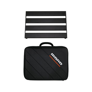 MONO Pedalboard Rail Small, Black and Stealth Club Accessory Case, Black |  MONO |  PEDAL & EFFECTS ACCESSORIES |  Zoso Music