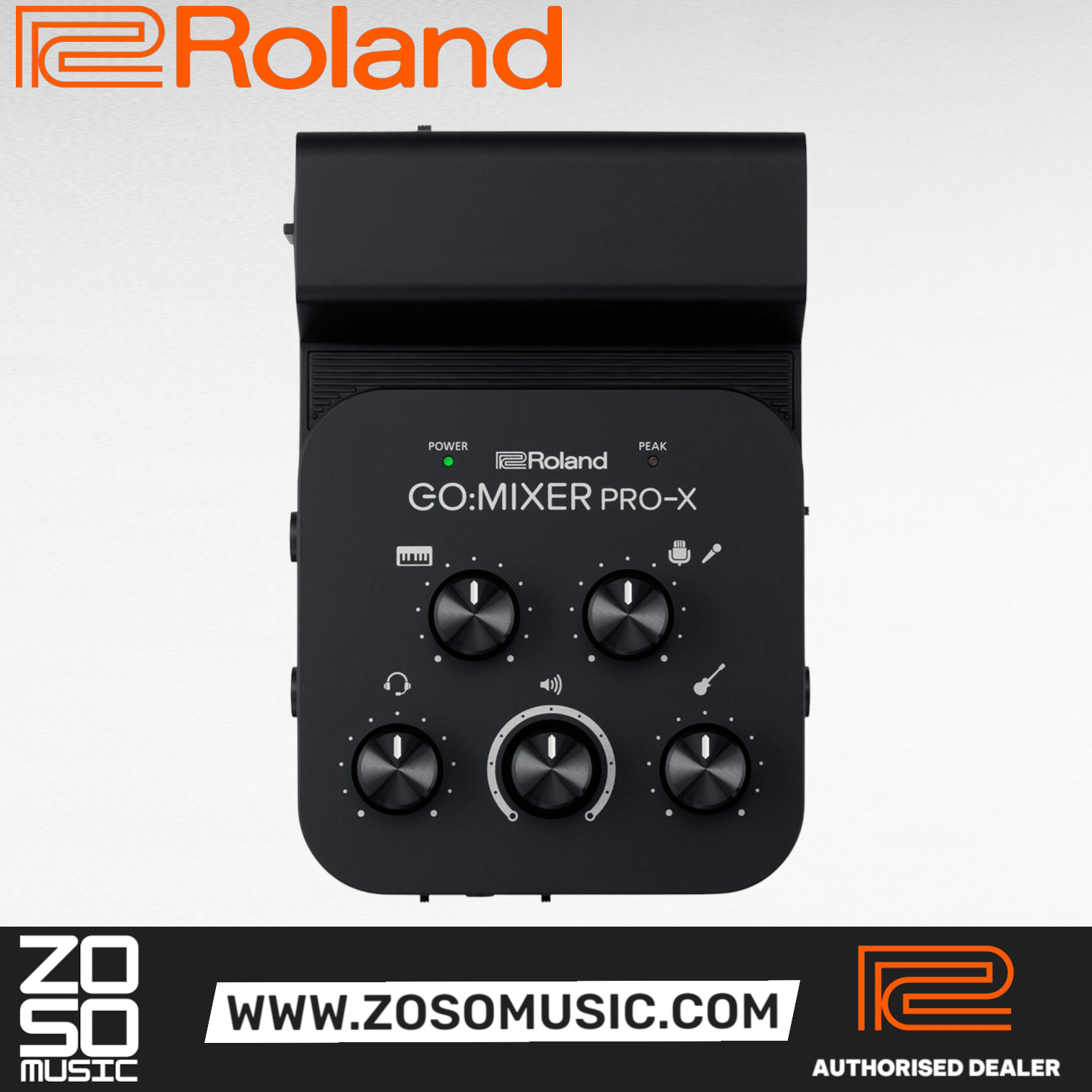 Roland GO:MIXER PRO-X Audio Mixer for Smartphones | Zoso Music Sdn Bhd