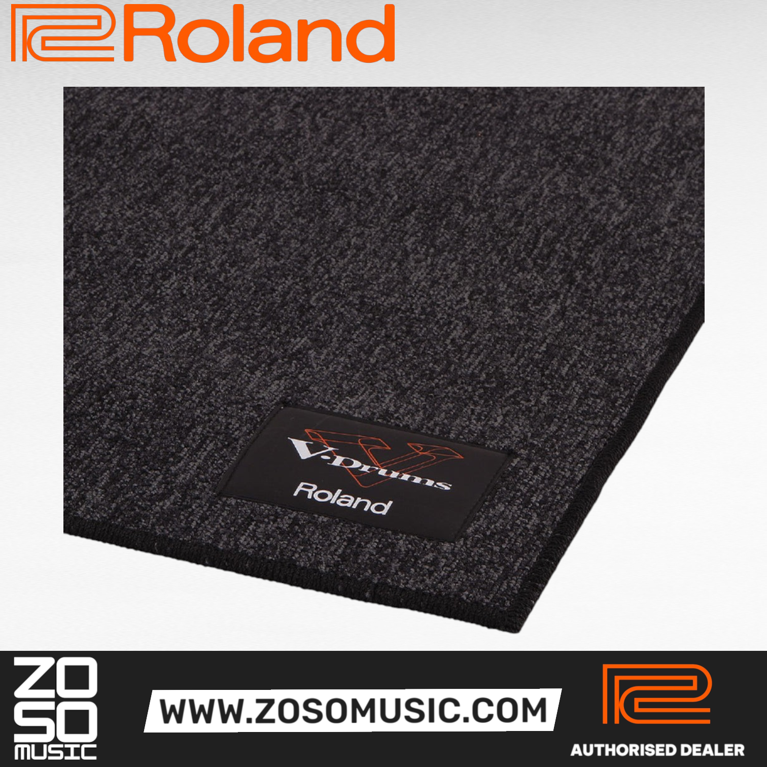 Roland TDM-20 Large Heavy-duty Drum Mat |  ROLAND |  DRUM RUG |  Zoso Music