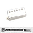 Seymour Duncan 59 Model 6-String Neck Classic Passive Humbucker Pickups w/4-Connectors, Nickel Cover