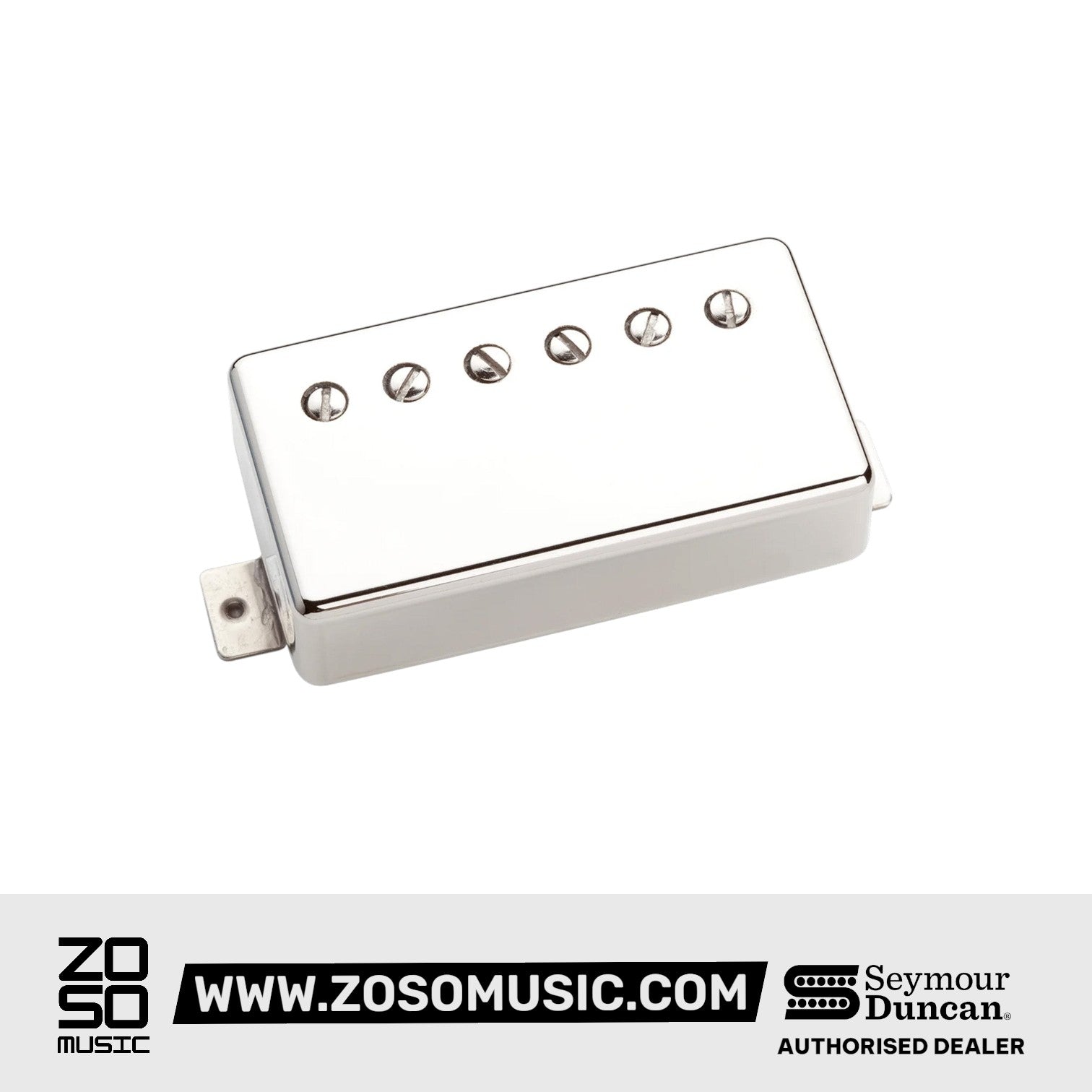 Seymour Duncan Seth Lover 6-String Neck Humbucker Pickups w/4-Connectors, Nickel Cover