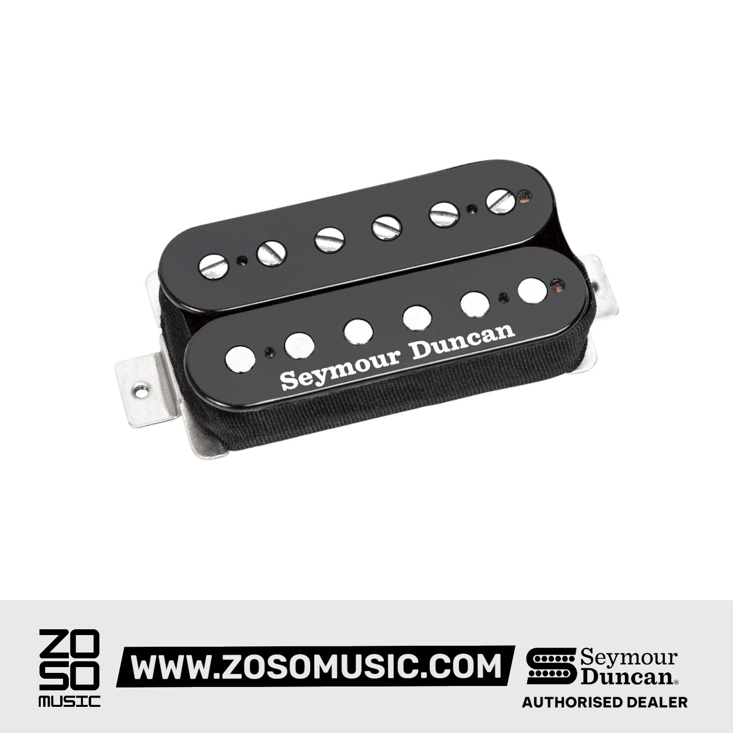 Seymour Duncan Jazz Model 6-String Classic Neck Humbucker Pickups, Black