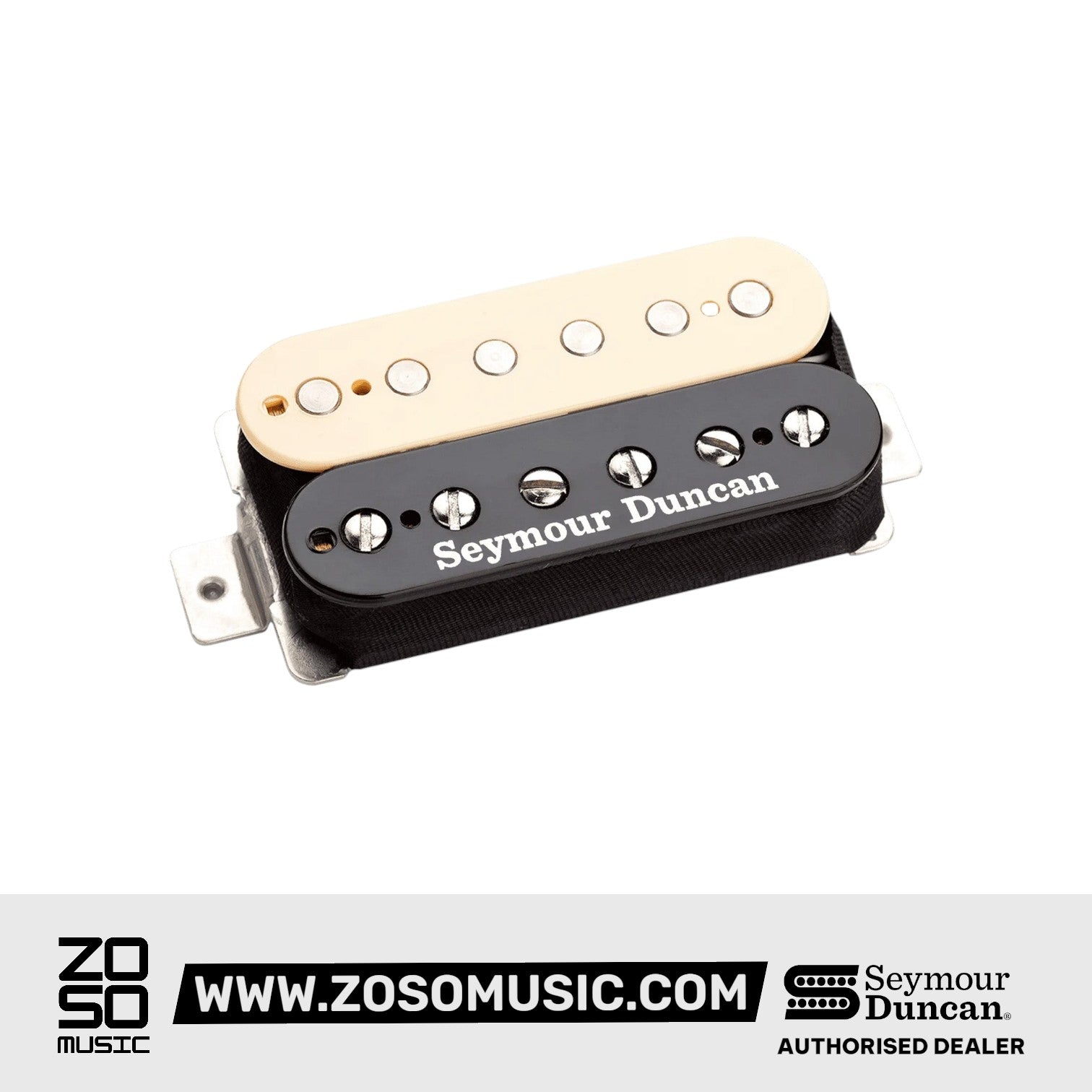 Seymour Duncan JB Model 6-String Bridge Humbucker Pickups, Reverse Zebra