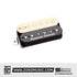 Seymour Duncan JB Model 6-String Bridge Humbucker Pickups, Reverse Zebra
