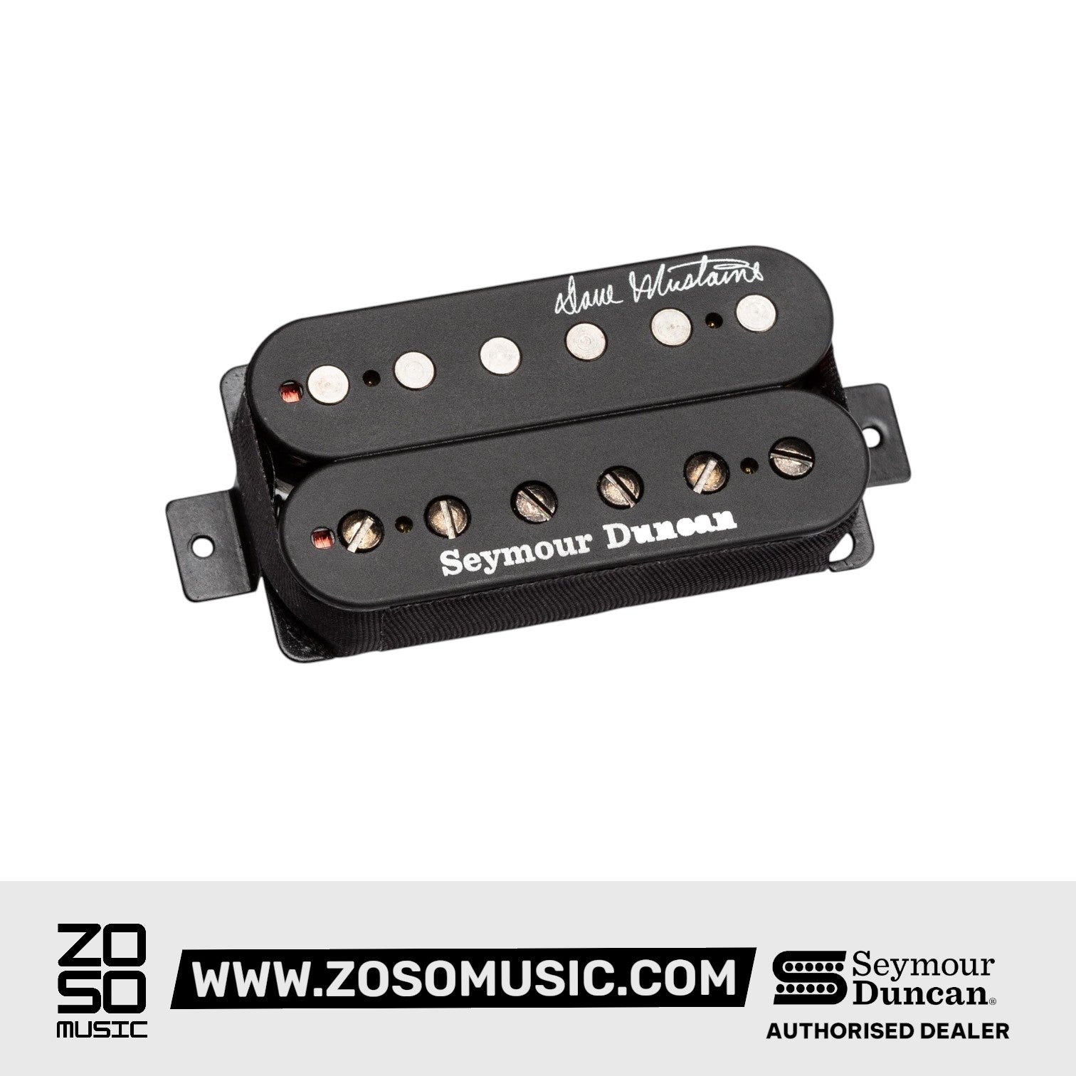 Seymour Duncan Dave Mustaine Thrash Factor 6-String Bridge Humbucker Pickups, Black
